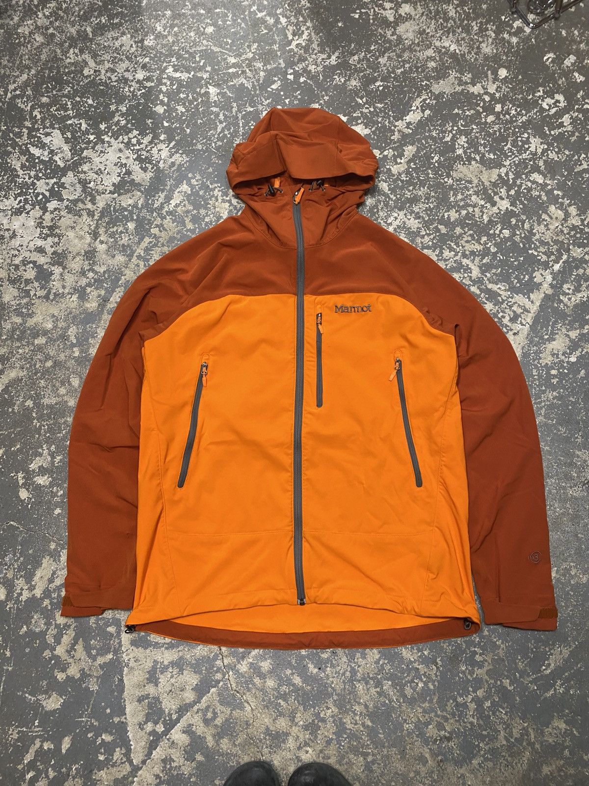 Marmot × Vintage Marmot Men’s Estes Softshell Windbreaker Jacket Size US L / EU 52-54 / 3 - 8 Thumbnail