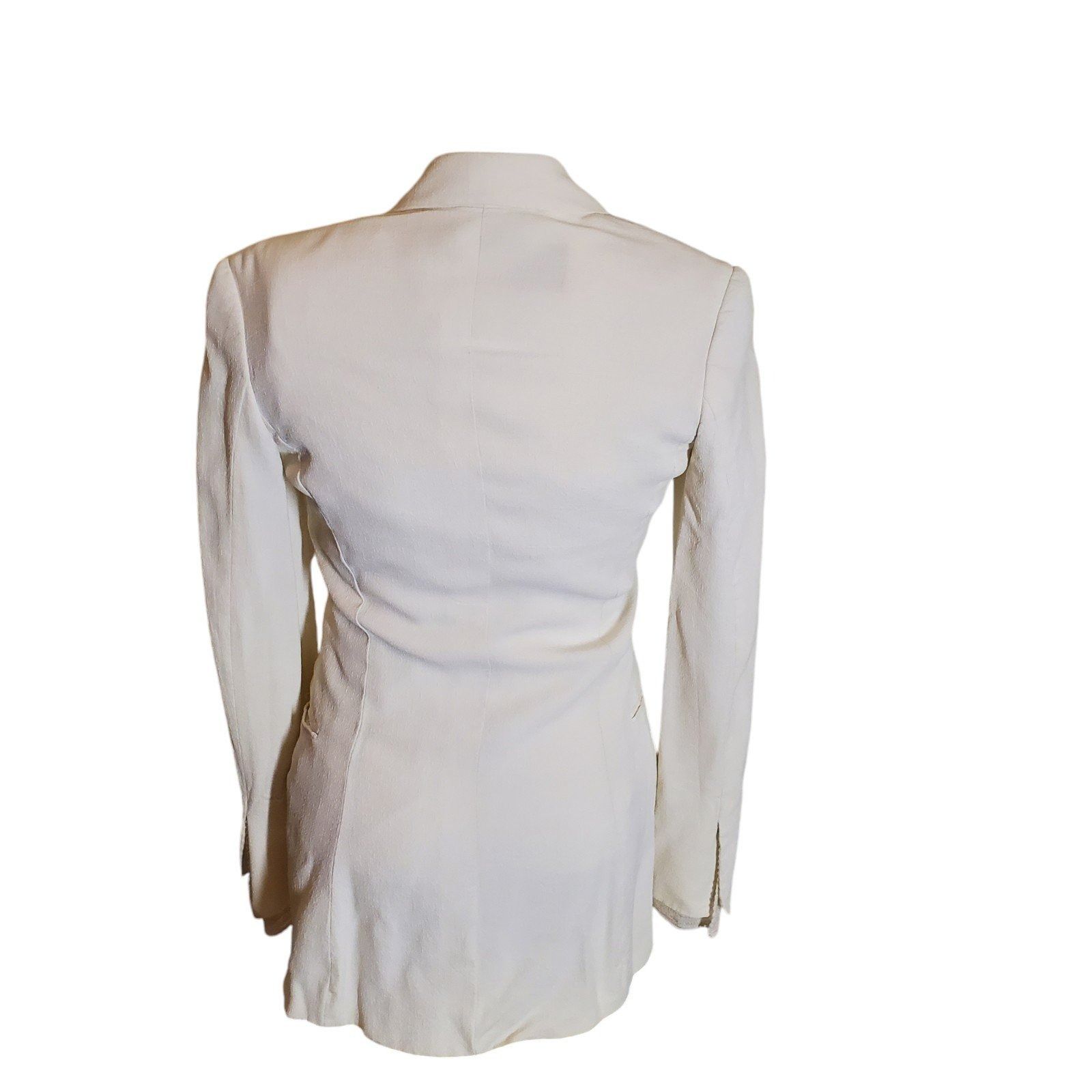 Gianfranco Ferre Gianfranco Ferre Vintage Women's Blazer Jacket Crepe Feminin Size XS / US 0-2 / IT 36-38 - 5 Thumbnail