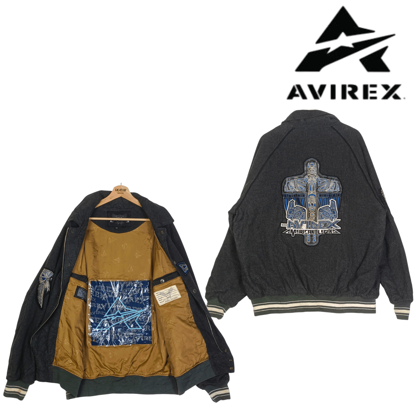 Avirex Avirex Leather American Legend Jacket Size US XL / EU 56 / 4 - 1 Thumbnail