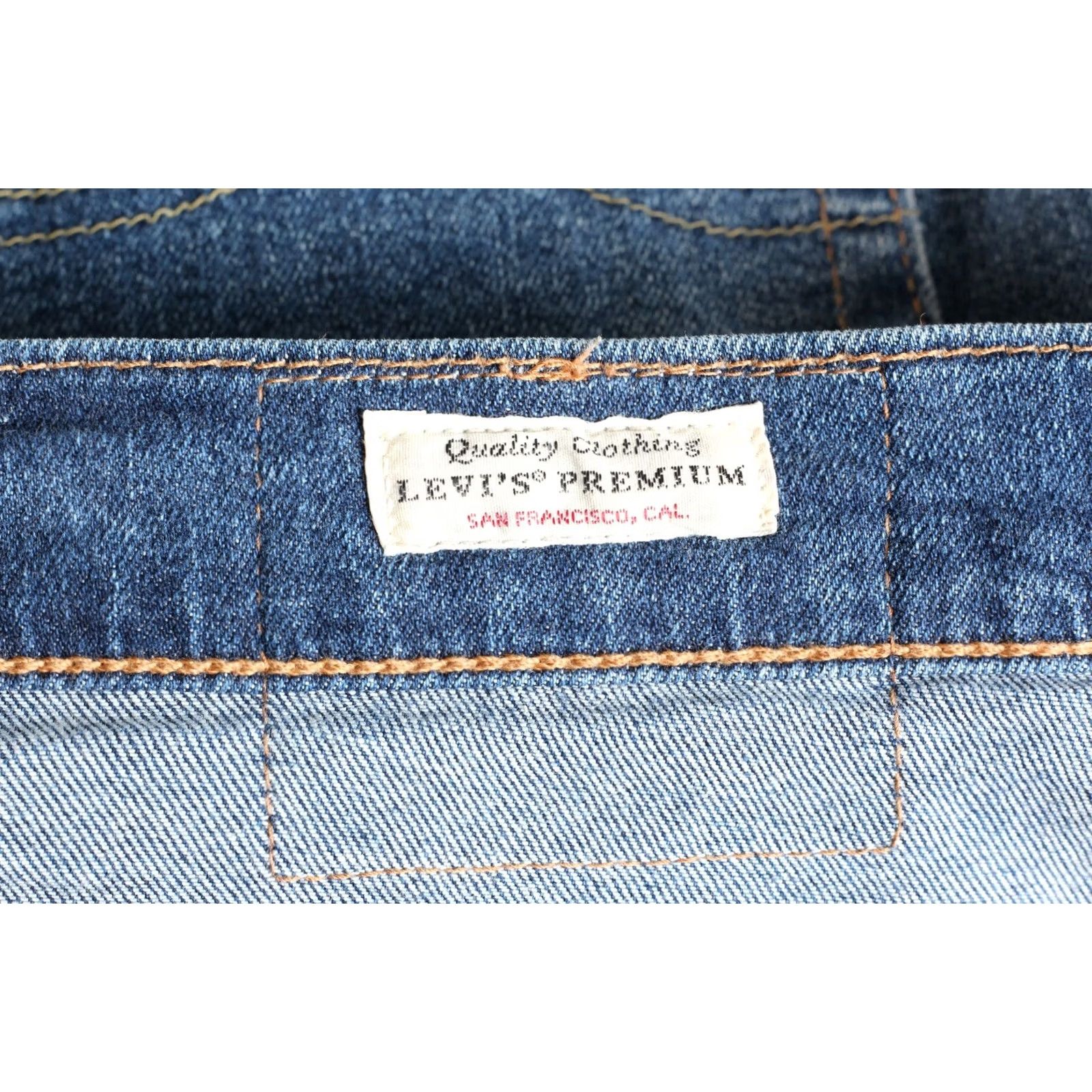 Levi's LEVIS 510 PREMIUM BIG E Stretch Skinny Fit Jeans Men 27x32 W27 L32 DZ2261 blue denim retro modern Mens Jeans Size US 27 - 7 Thumbnail