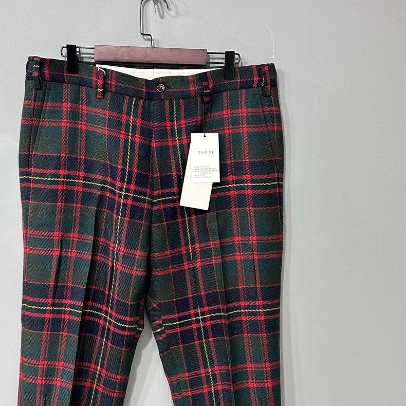 Gucci Gucci Pure wool plaid trousers 2502-Nextarrow Size US 34 / EU 50 - 2 Thumbnail
