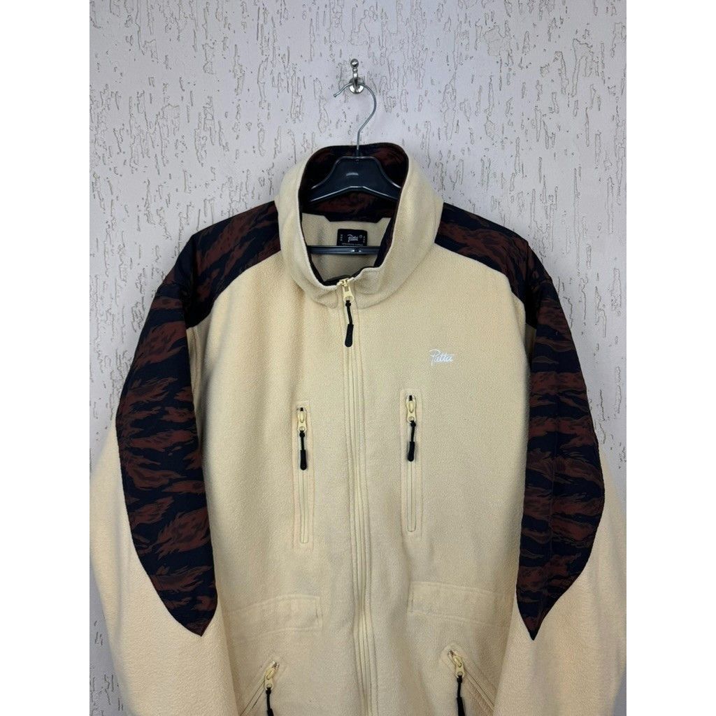 Patta Patta Slope Fleece Jacket Size Large Molten Lava Yellow Size US L / EU 52-54 / 3 - 2 Thumbnail