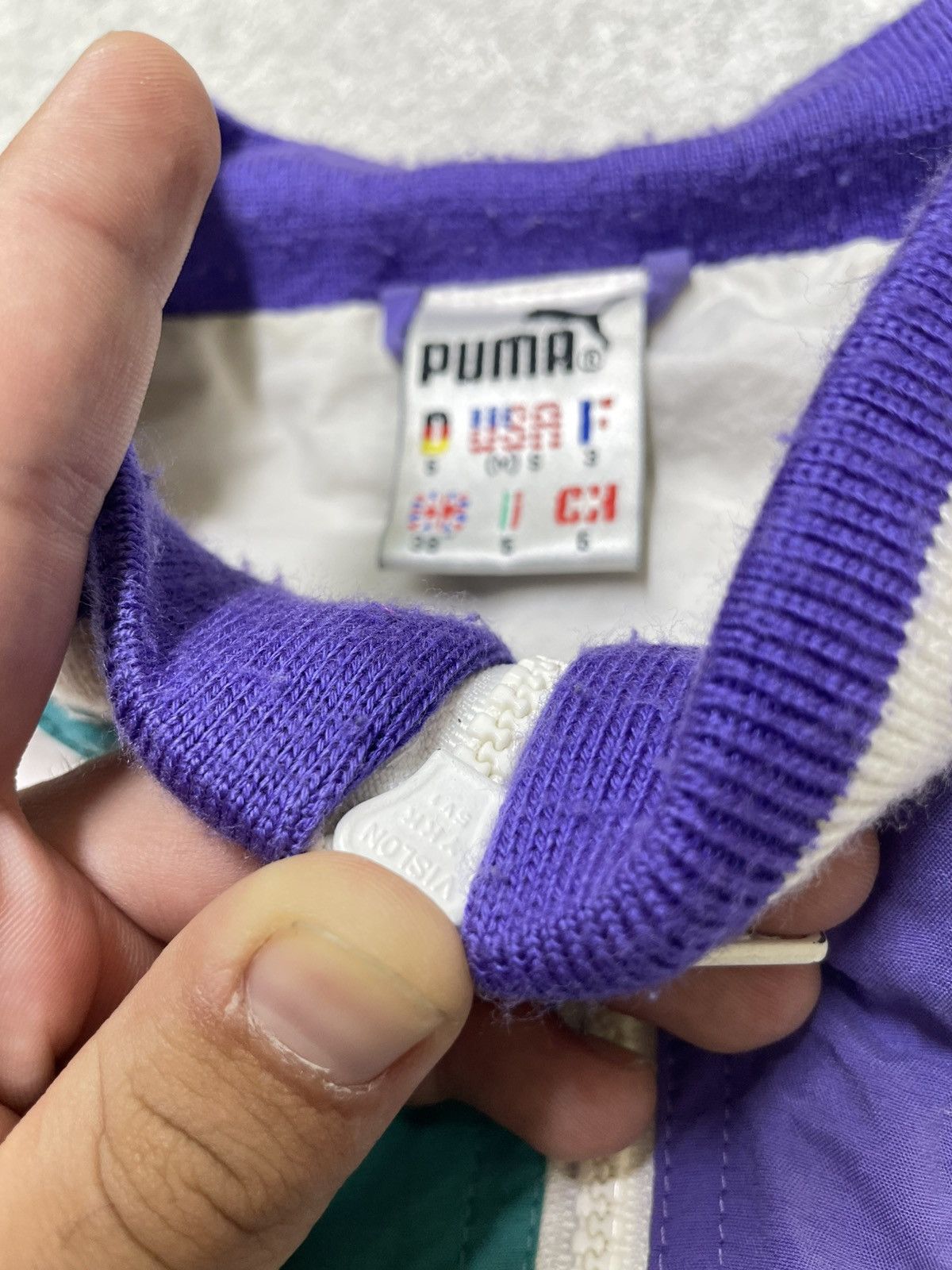 Puma × Vintage Vintage Puma Windbreaker — Davis Cup Edition Size US L / EU 52-54 / 3 - 6 Thumbnail