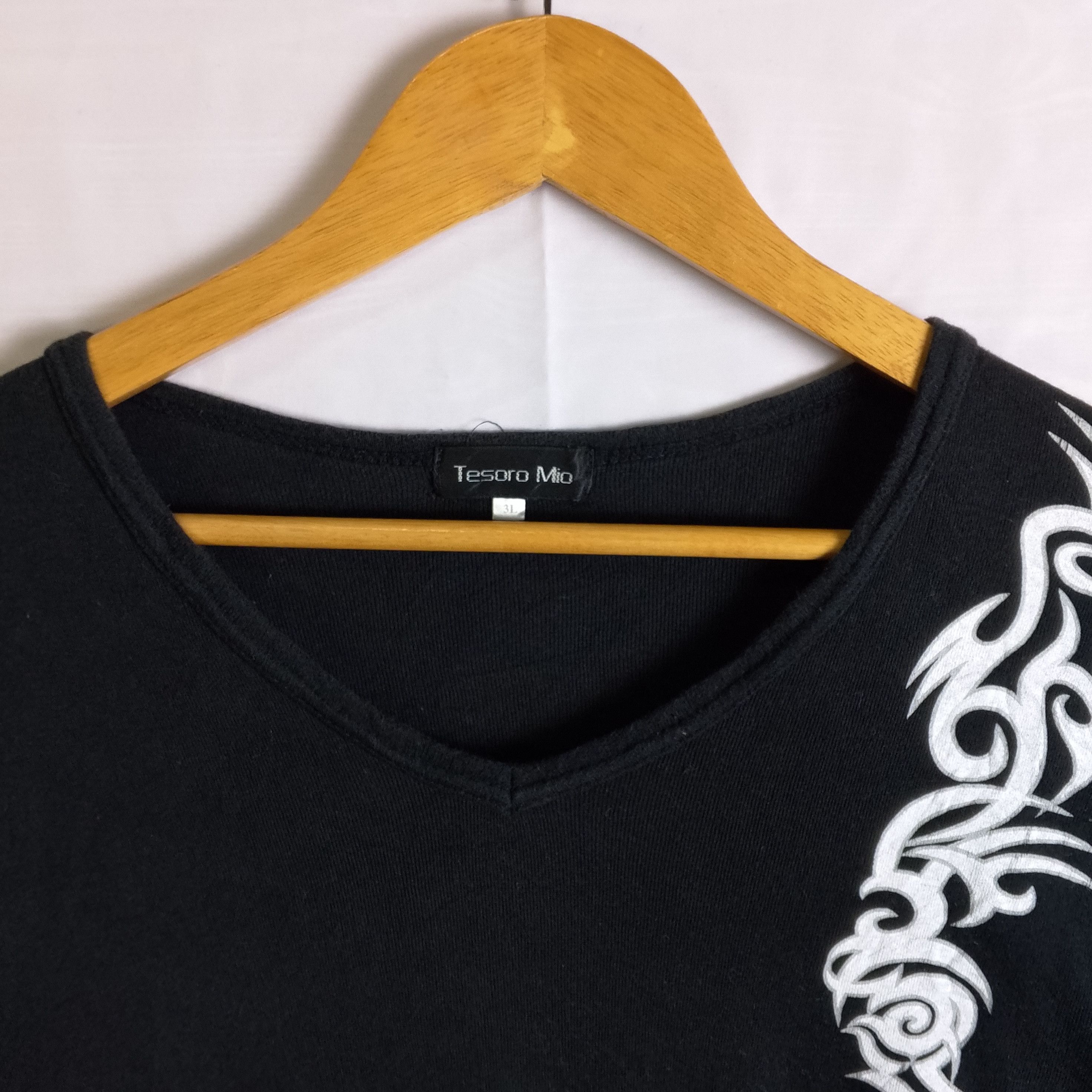 If Six Was Nine Tesoro Mio Tribal Minimalis Tee Size US XL / EU 56 / 4 - 4 Thumbnail