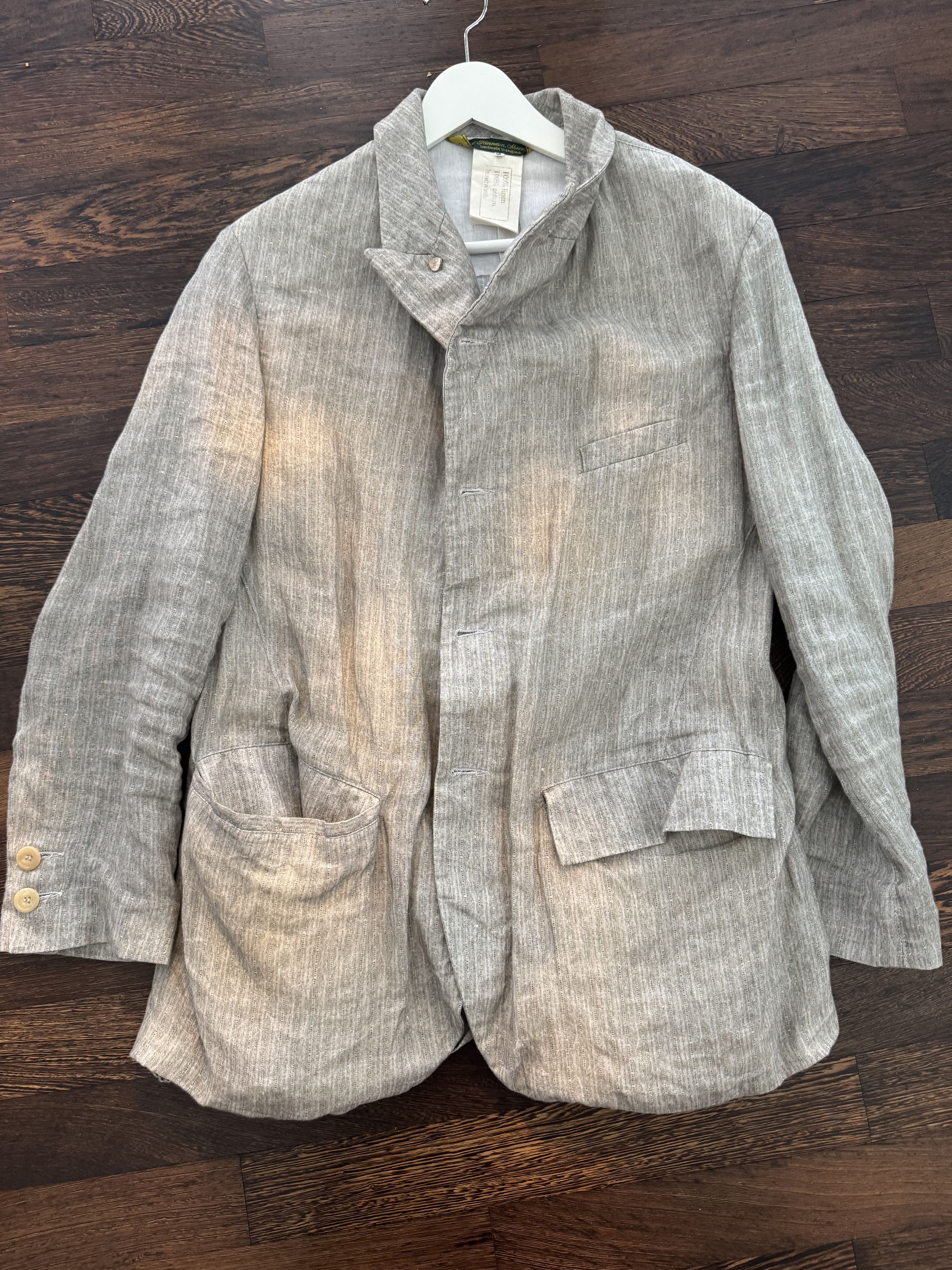 Paul Harnden リネンwomens unlined　blazer Paul Harnden リネンwomens unlined blazer