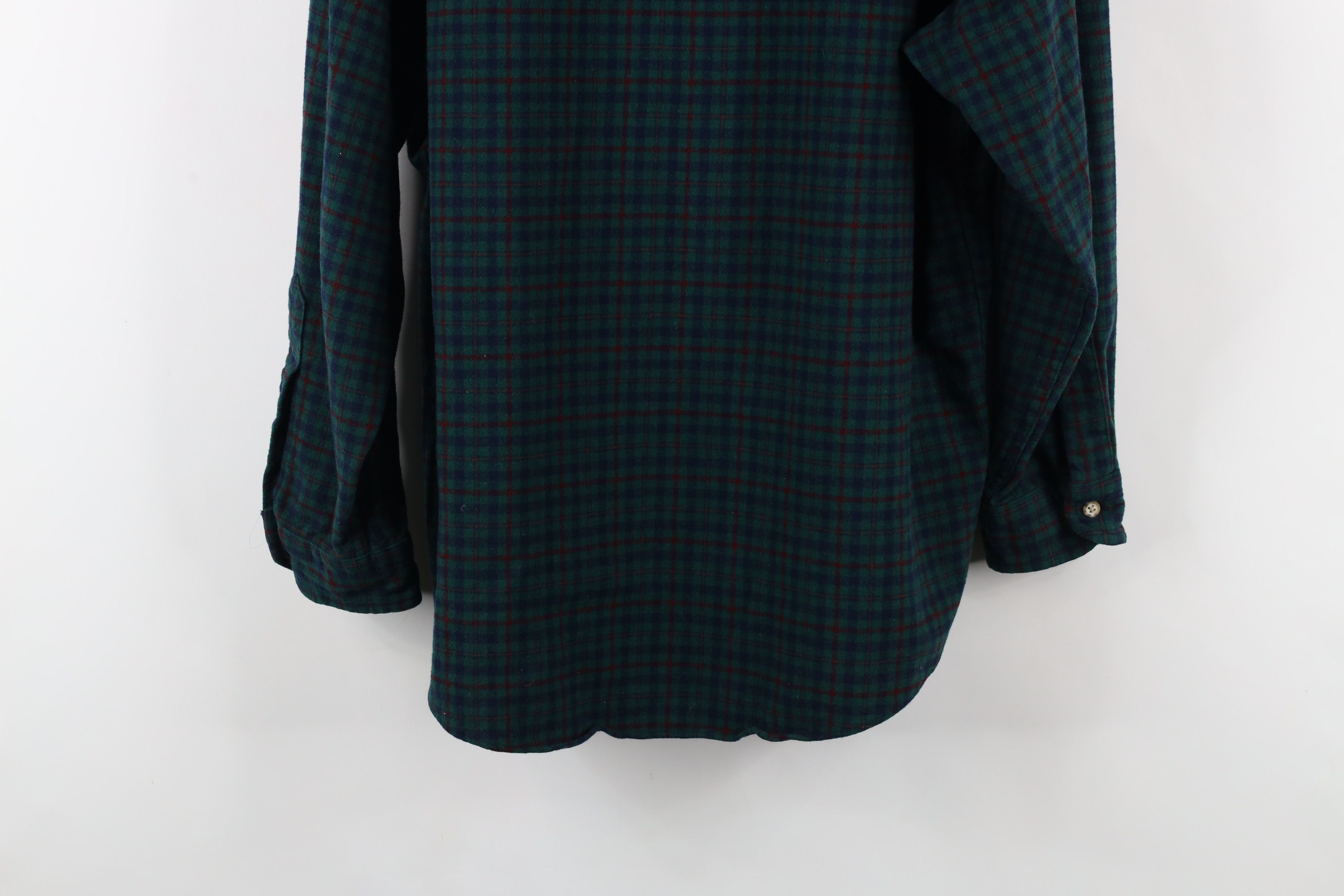 Pendleton × Vintage Vintage 90s Pendleton Wool Board Button Shirt Plaid USA Size US L / EU 52-54 / 3 - 12 Thumbnail