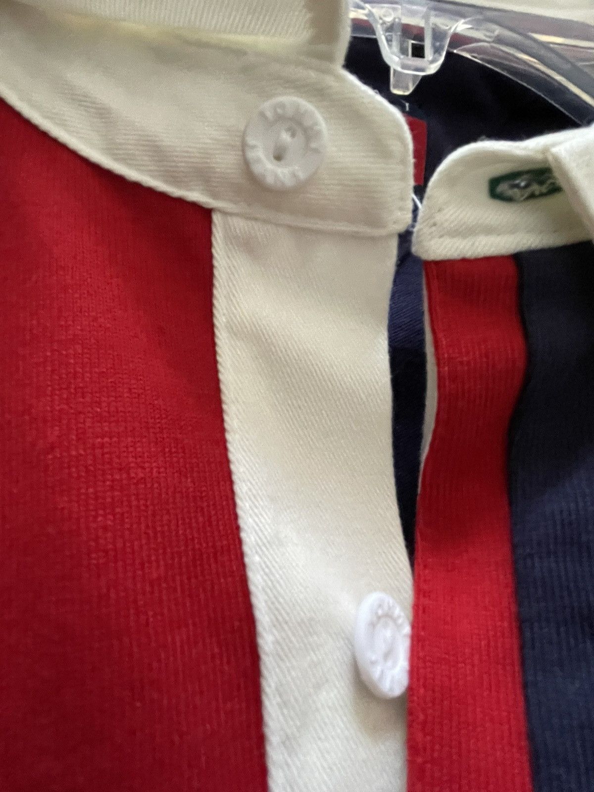 Tommy Hilfiger TOMMY JEANS 90'S CAPSULE RUGBY POLO LONG SLEEVE Size US L / EU 52-54 / 3 - 2 Thumbnail