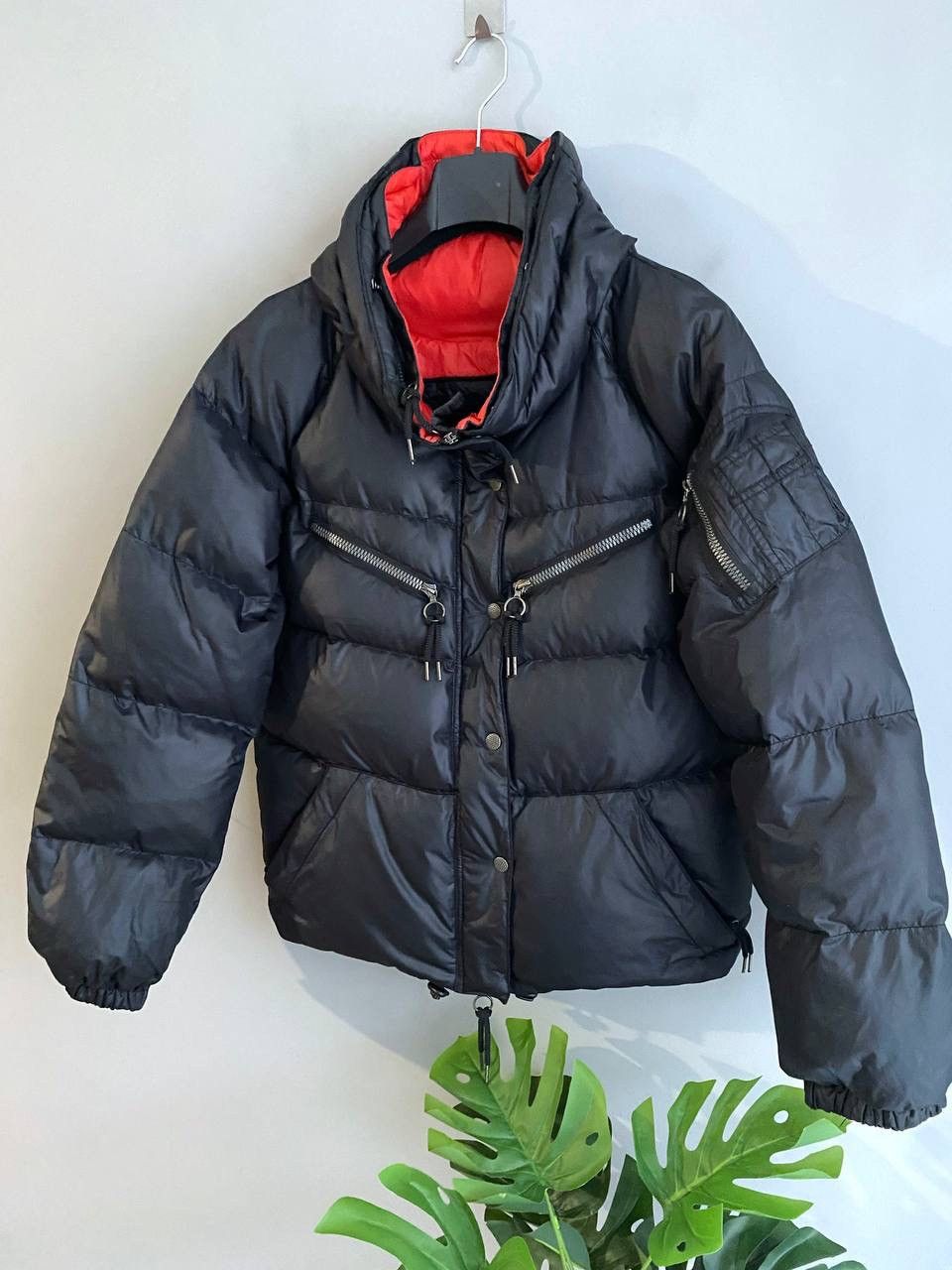 JET SET JET SET Women's Black Down Puffer Jacket, Size 3 Size M / US 6-8 / IT 42-44 - 2 Thumbnail