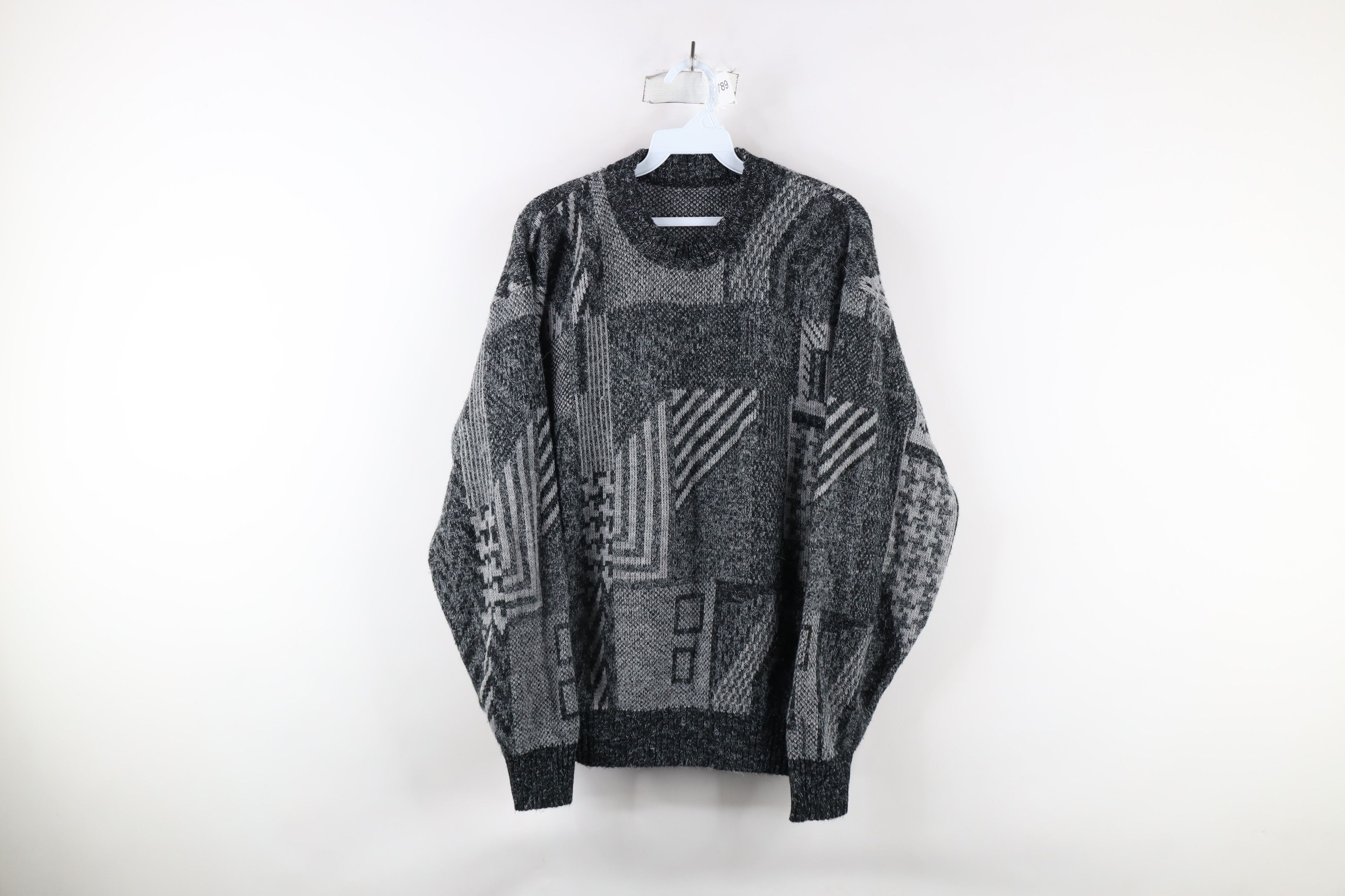 Vintage Vintage 90s Coogi Style Ed Bassmaster Geometric Cosby Sweate Size US M / EU 48-50 / 2 - 1 Thumbnail