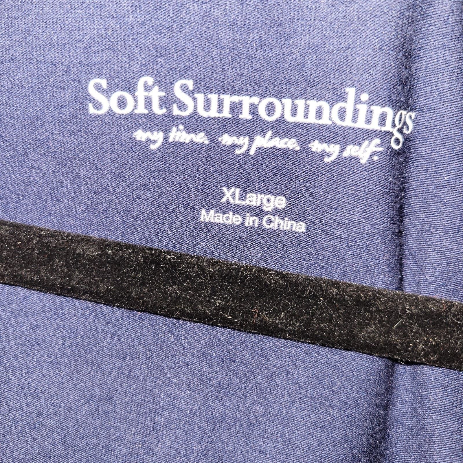 & Other Stories Soft Surroundings Blue Milani Top Long Sleeves Modal Sz 1 X Size XL / US 12-14 / IT 48-50 - 4 Thumbnail