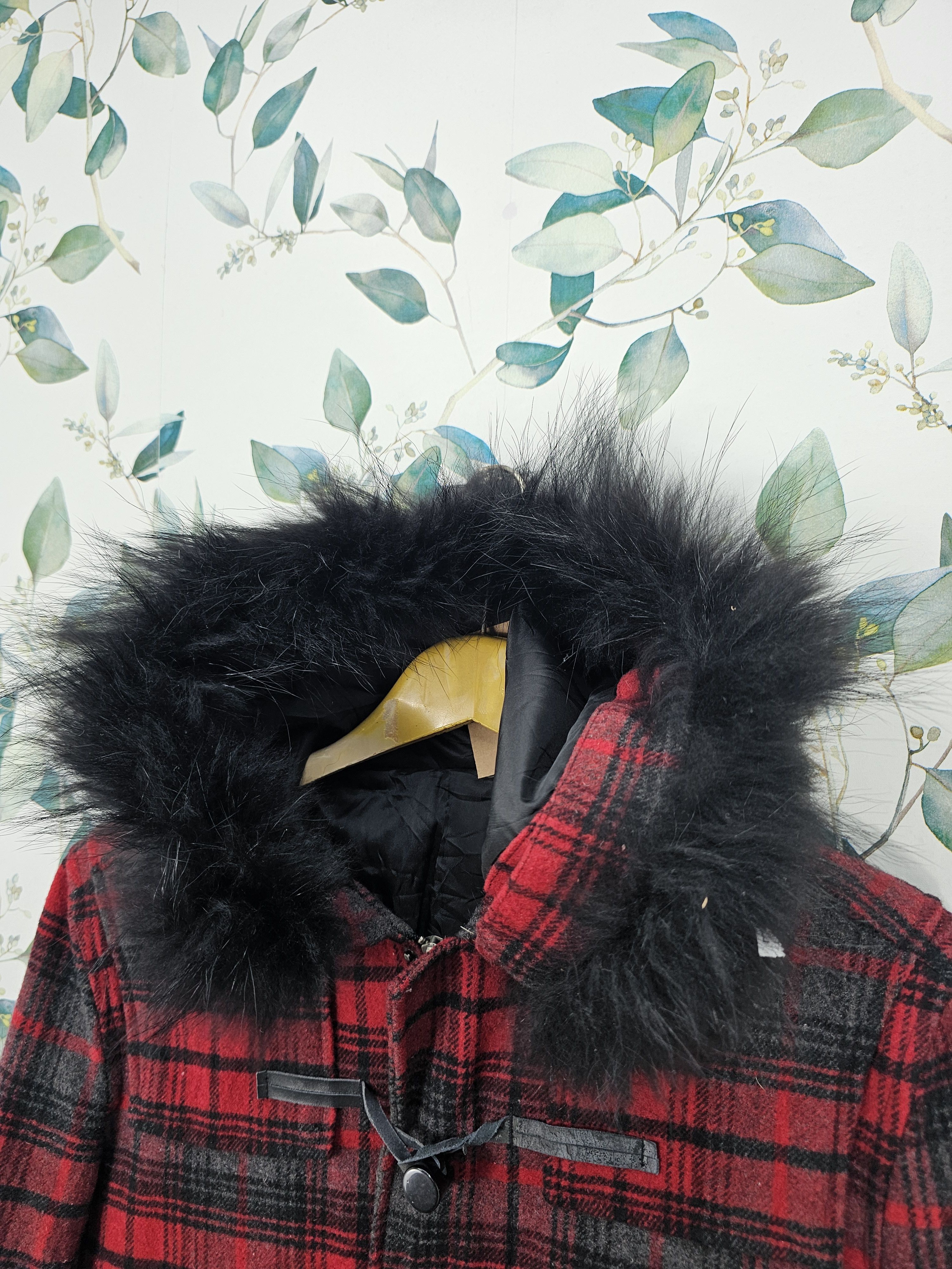 semanticdesign Semantic Design Plaid Checked Wool Punk Heavy Jacket J0147 Size US M / EU 48-50 / 2 - 9 Thumbnail