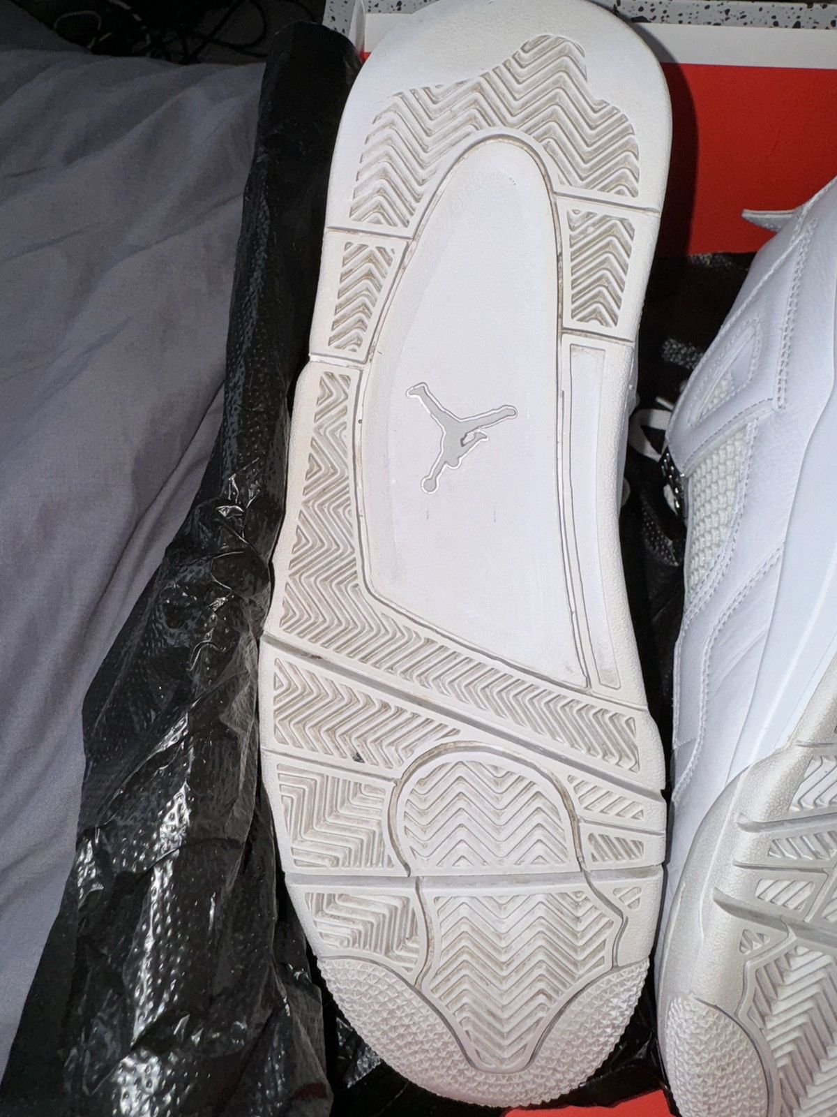 Jordan Brand Jordan 4 Rétro Pure Money Size Us 11 / Eu 45 Size US 11 / EU 44 - 8 Thumbnail