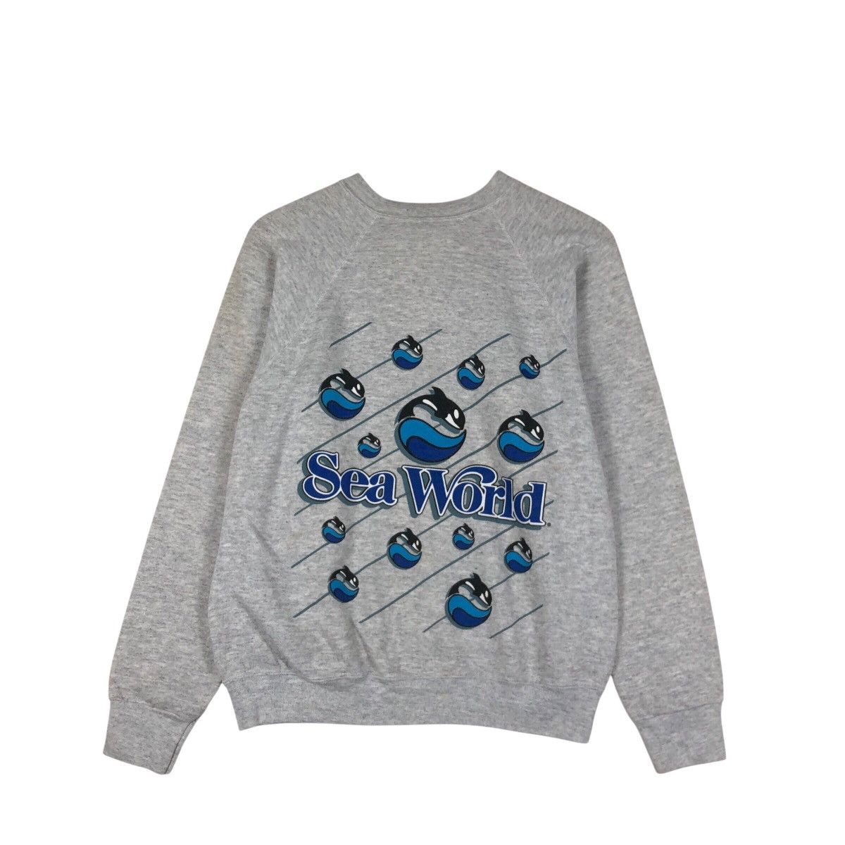 Tultex Vintage TULTEX Sea World Printed Sweatshirt Size US M / EU 48-50 / 2 - 1 Thumbnail