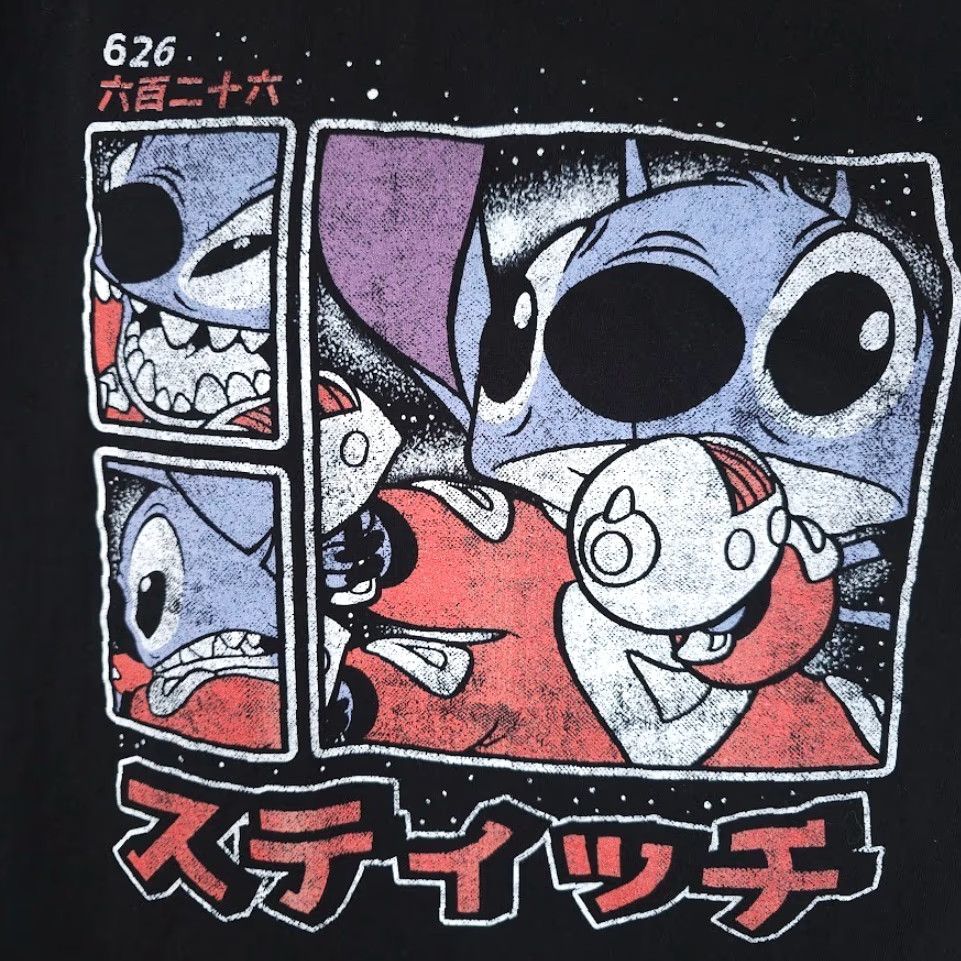 Disney VINTAGE? No. (Ignore) Lilo & Stitch T Shirt Mens 2XL Black Disney Shirt 2XL Mens Short Sleeve Crew Neck Cotton Han... Size US XXL / EU 58 / 5 - 3 Thumbnail
