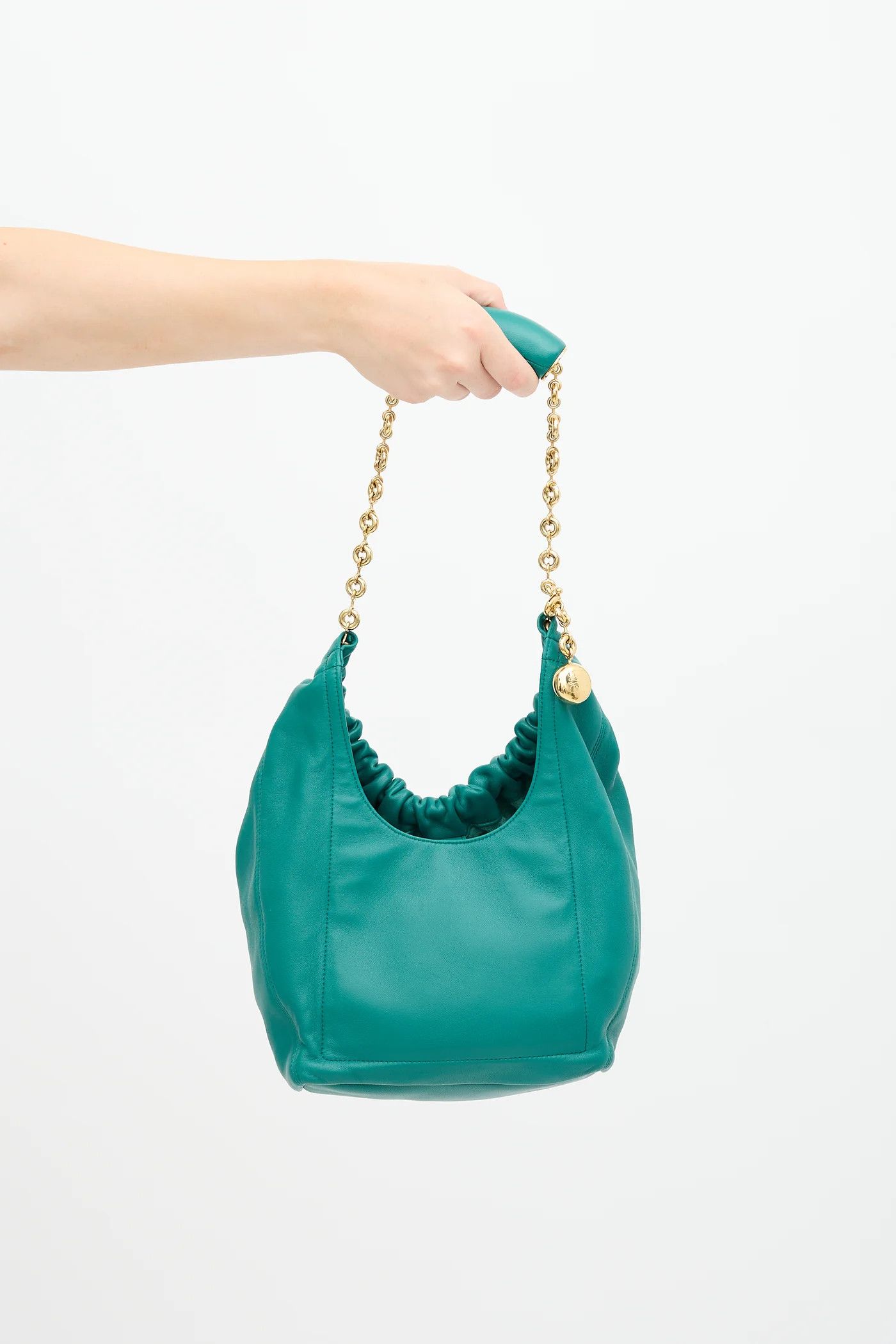 Loewe o1in1g0426 Size: OS / Small Squeeze Bag in Blue Size ONE SIZE - 4 Thumbnail