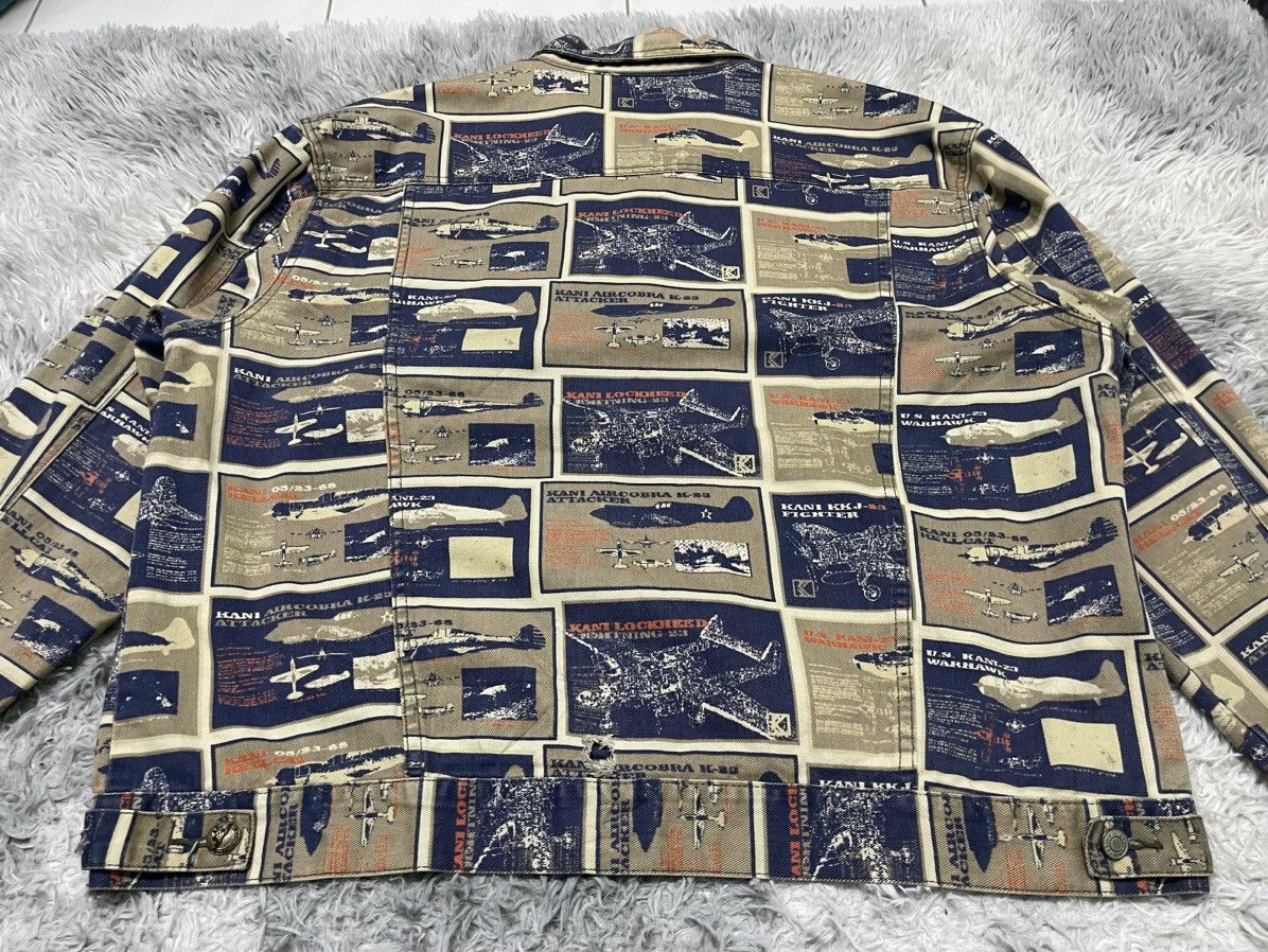 Karl Kani 90s KARL KANI DENIM JACKET FULLPRINT RARE DESIGN DISTRESSED Size US XL / EU 56 / 4 - 18 Thumbnail
