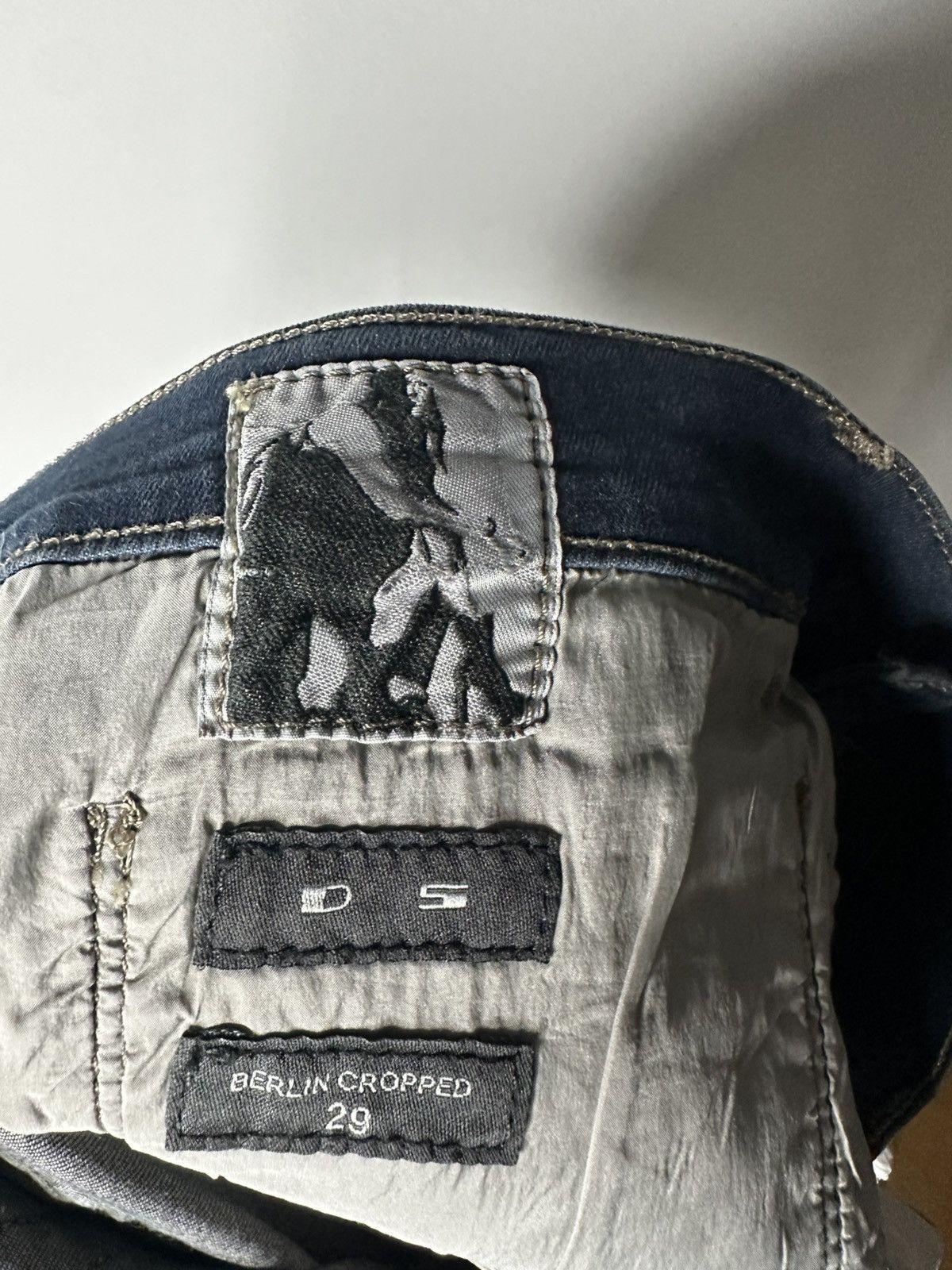 Rick Owens Drkshdw berlin cropped jeans Size 29" - 10 Thumbnail