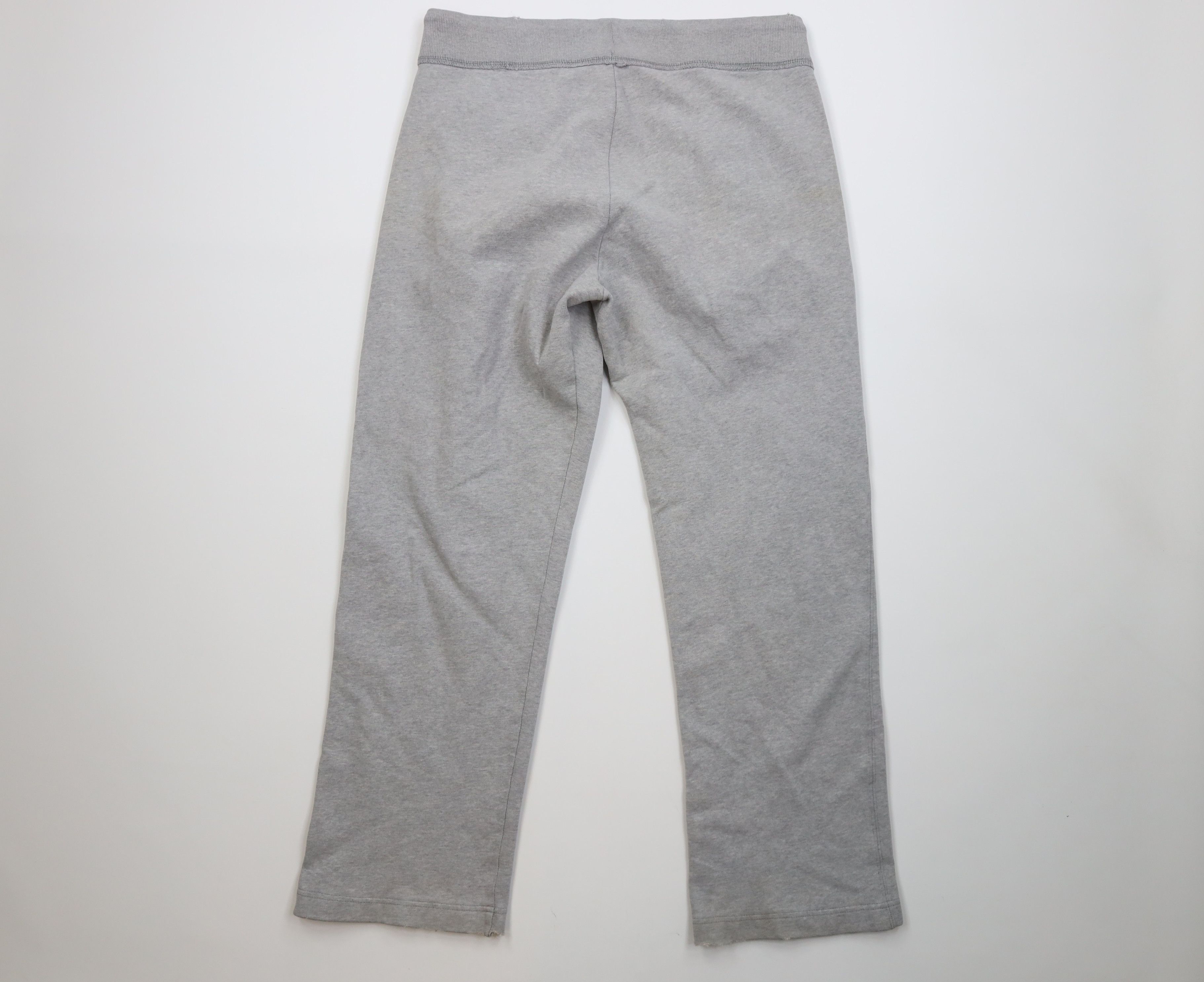 Aeropostale Vintage 90s Y2K Aeropostale Wide Leg Sweatpants Pants Gray Size US 32 / EU 48 - 12 Thumbnail