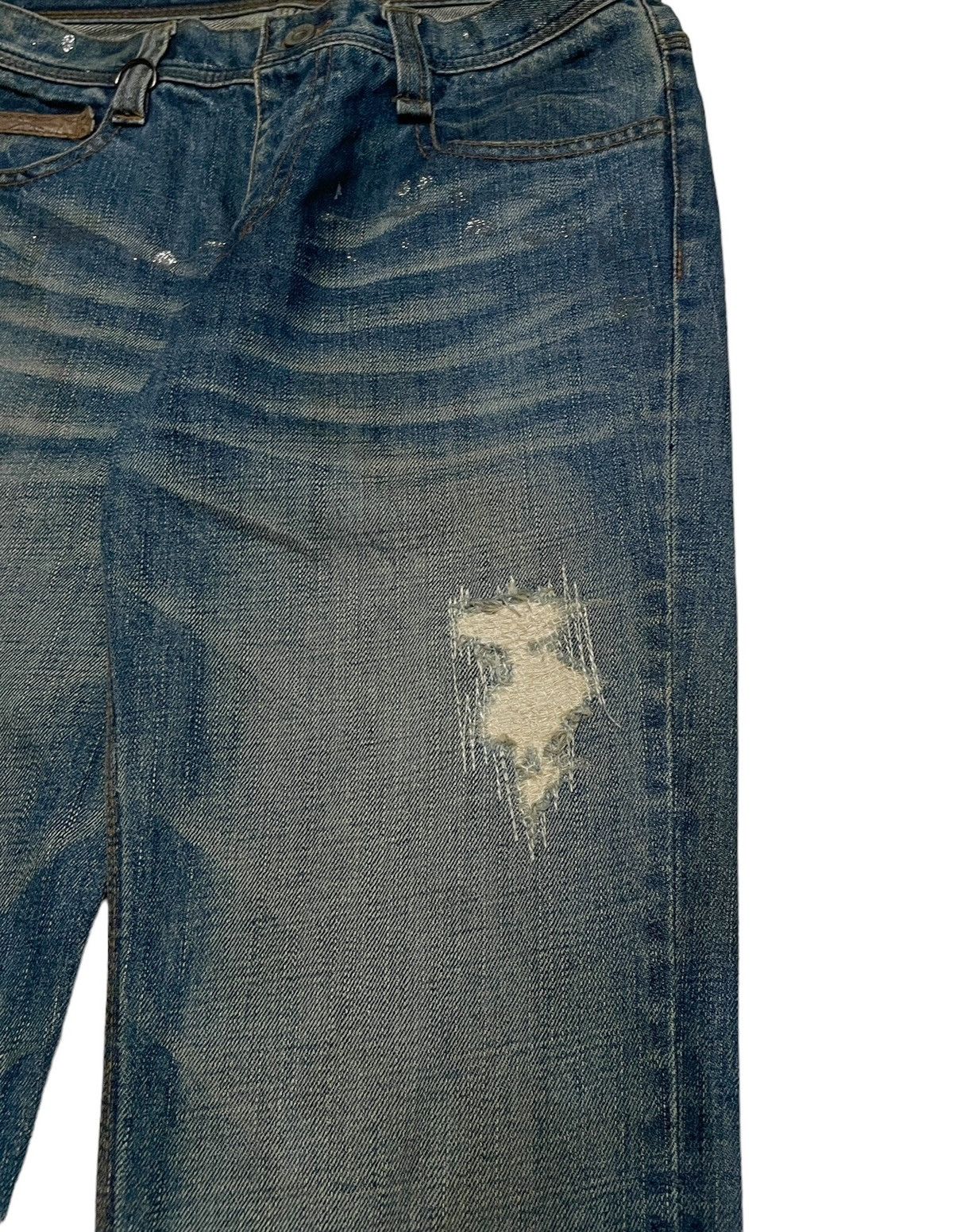 If Six Was Nine Very Rare Design Vintage Brand Nicole Club Jeans 1990s Size US 30 / EU 46 - 4 Thumbnail