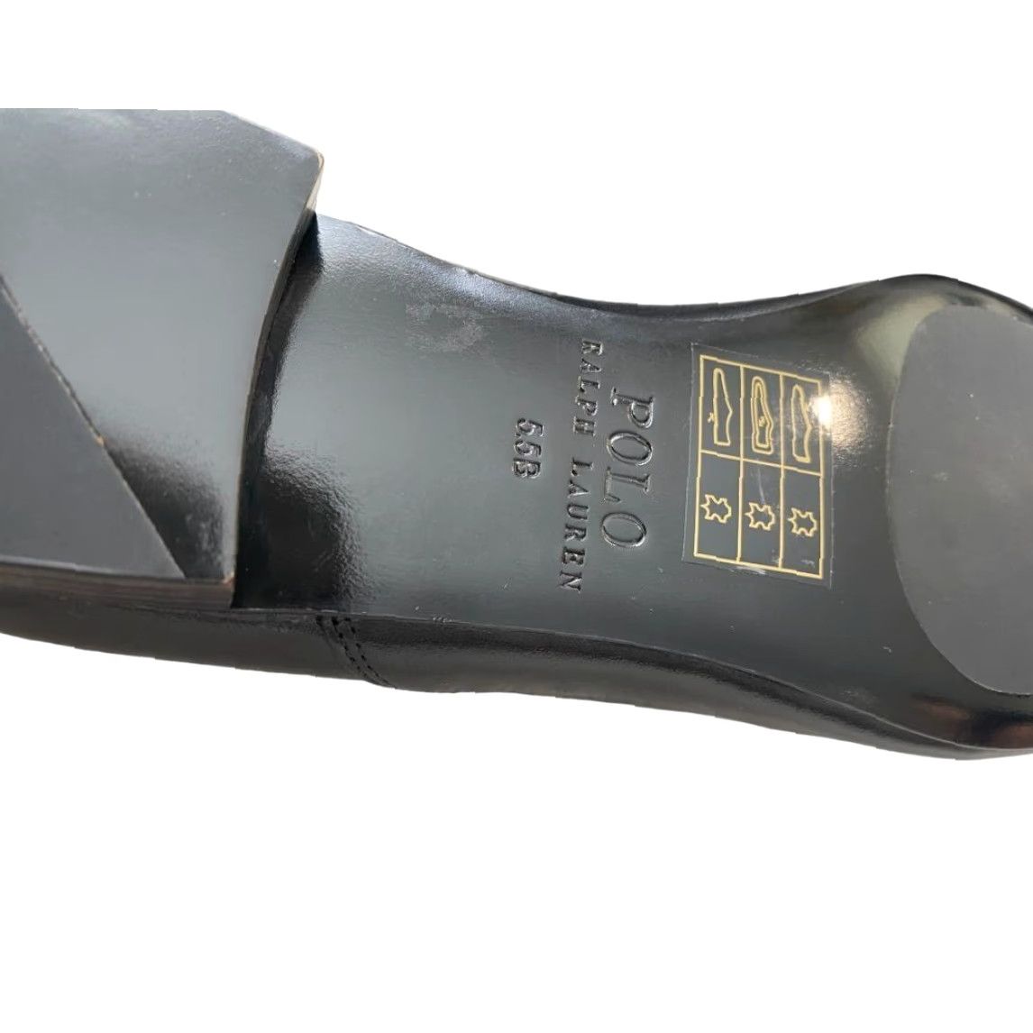 Polo Ralph Lauren Polo Ralph Lauren Flats Black Leather 5.5M NWOB Women Flat US Shoe Size 5.5 Size US 6 / IT 36 - 8 Thumbnail
