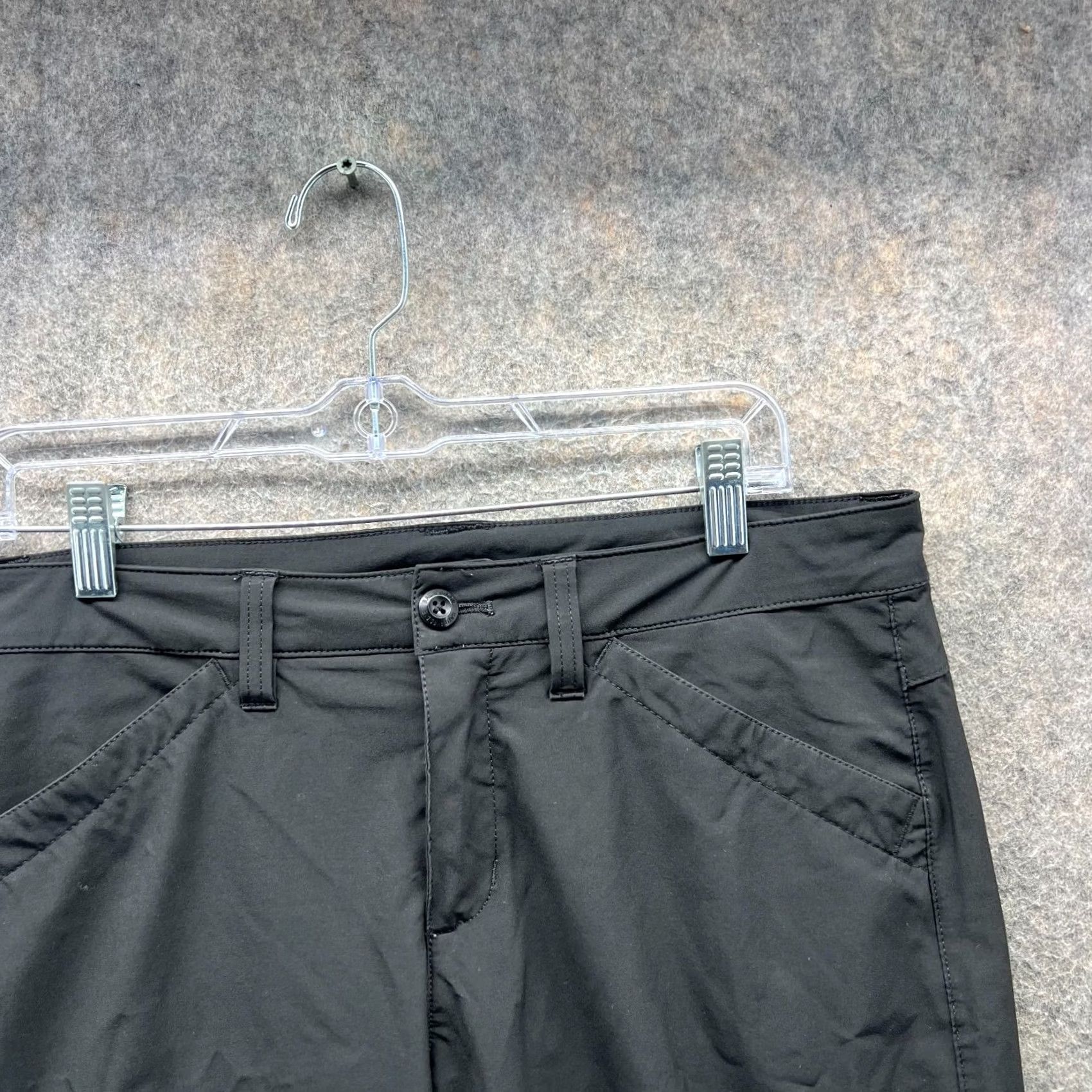 Eddie Bauer Eddie Bauer Pants Womens 8 Black Capri Lightweight Stretch Outdoor Hiking Size 30" / US 8 / IT 44 - 6 Thumbnail