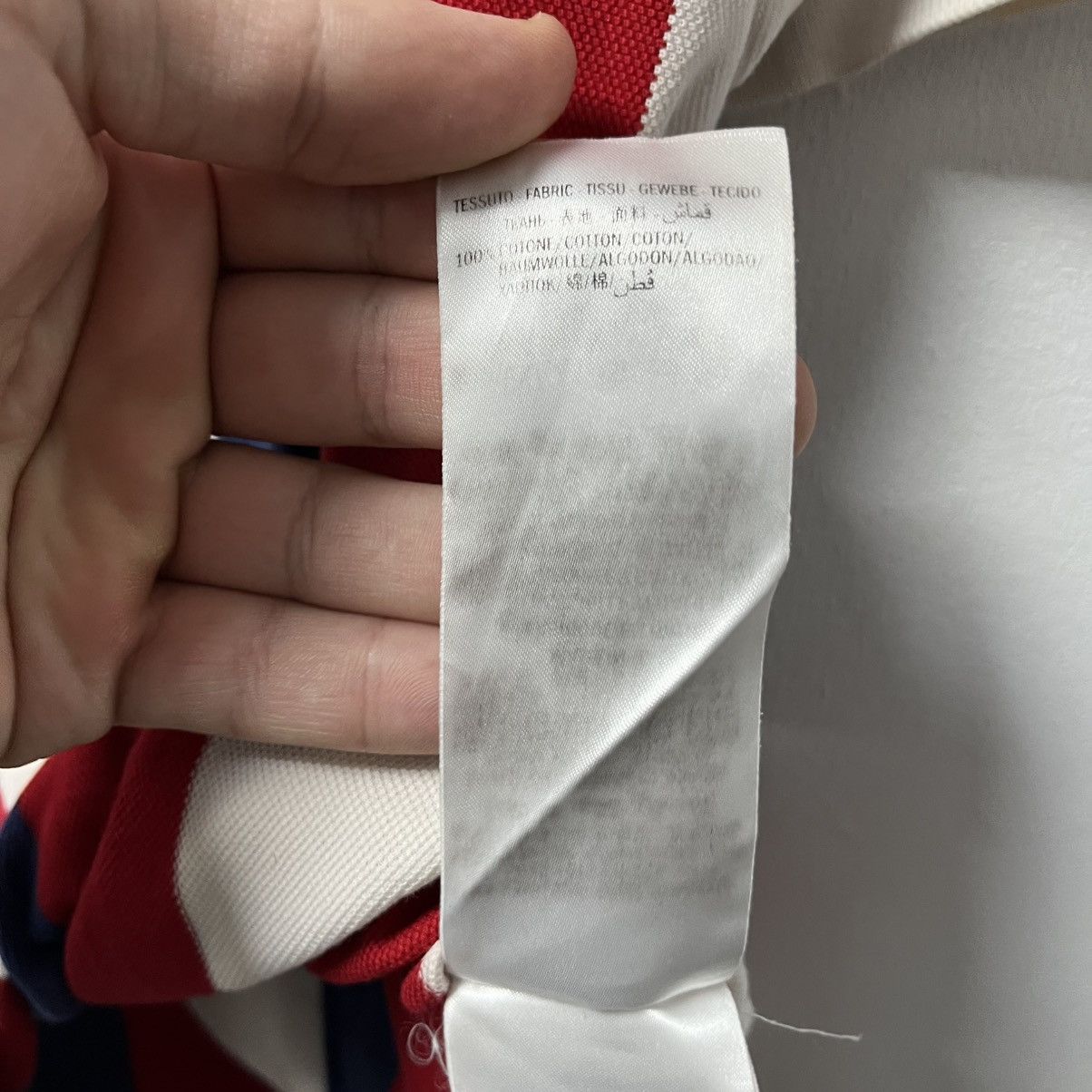 Gucci Gucci Polo T-Shirt Big Logo Size US L / EU 52-54 / 3 - 14 Thumbnail