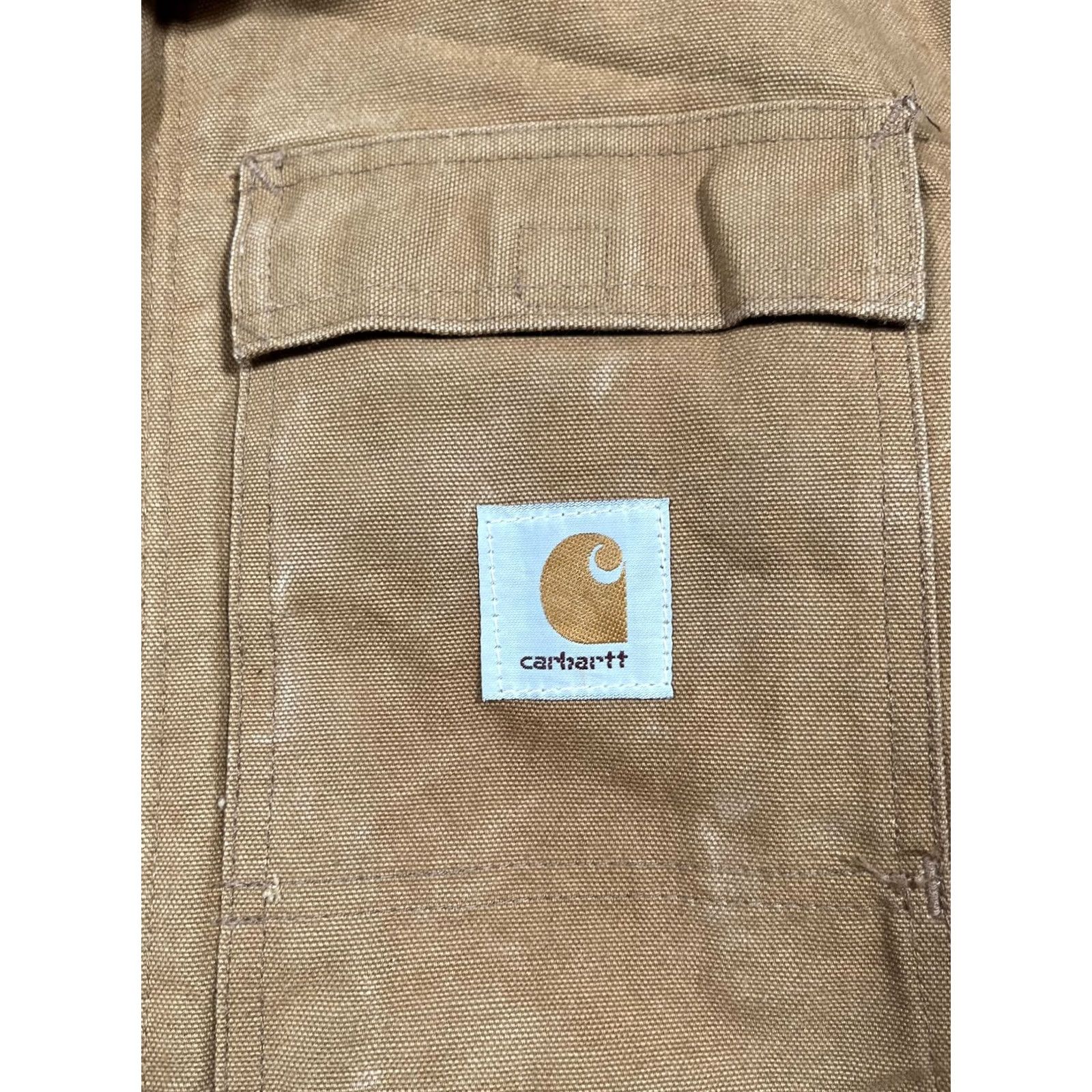 Carhartt VINTAGE Carhartt Coat Mens Brown Canvas Quilted Insulated Workwear USA Read Size US S / EU 44-46 / 1 - 6 Thumbnail