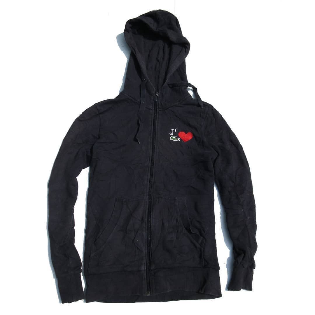 Lacoste Lacoste J'T Aime Hoodie Black jacket Size Xs Size US XS / EU 42 / 0 - 1 Preview