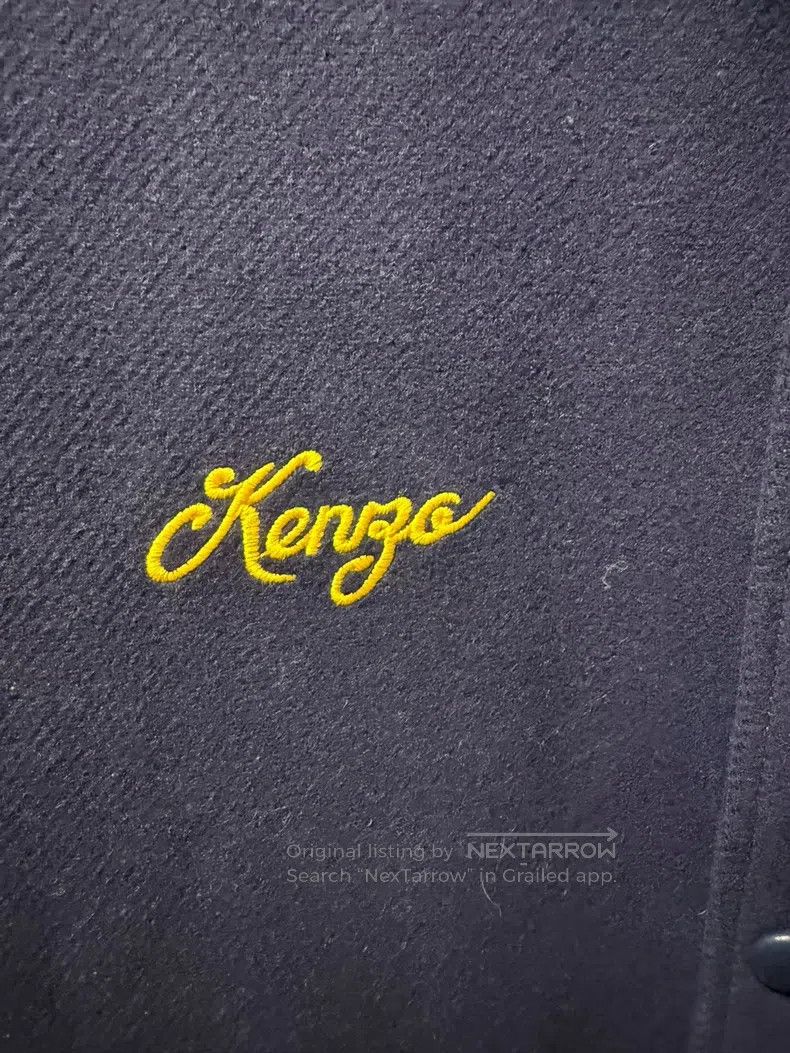 Kenzo Kenzo Exclusive Patched Sailor Collar Baseball Jacket Size US S / EU 44-46 / 1 - 4 Thumbnail
