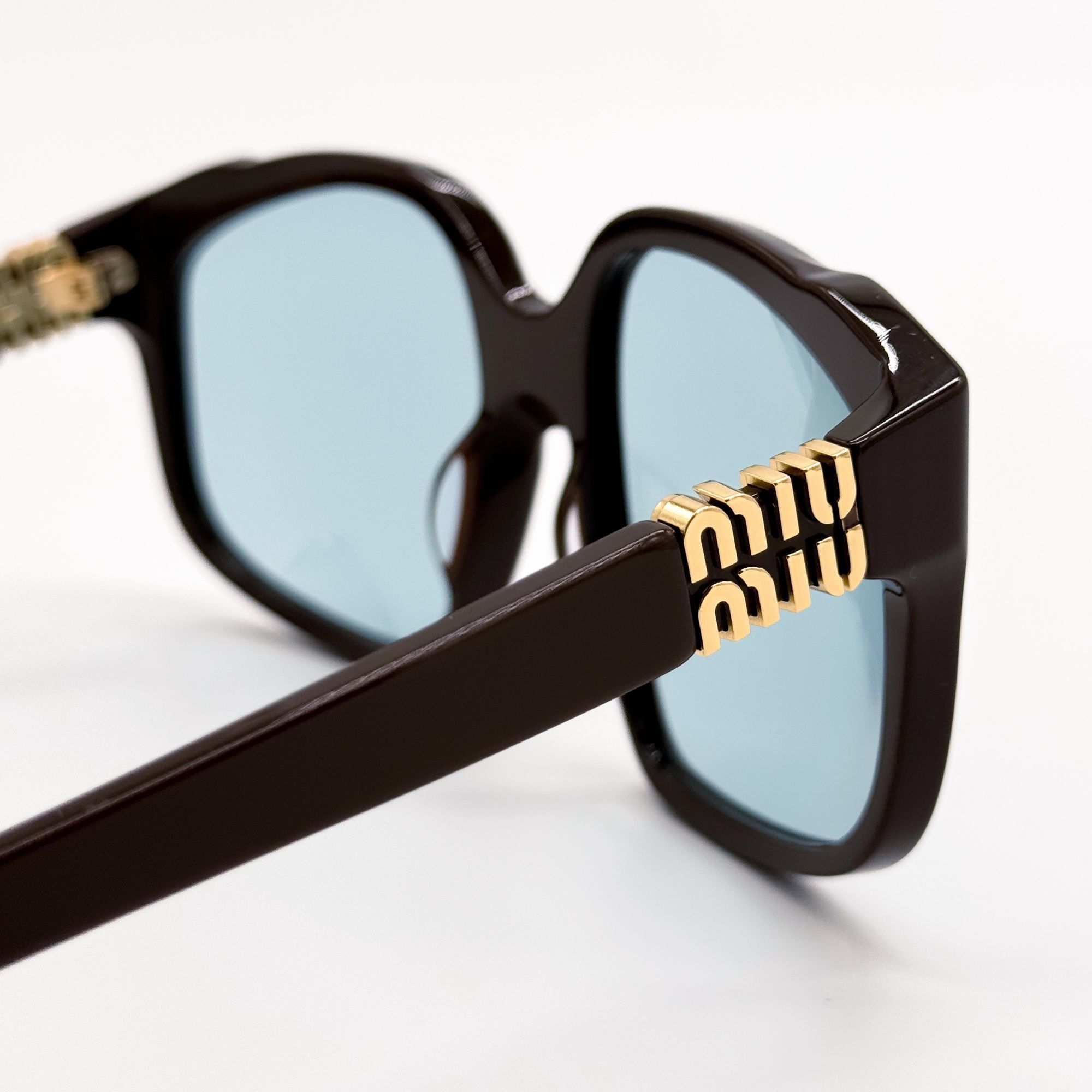 Miu Miu NEW MIU MIU SUNGLASSES MUA07S 24D20R BROWN MU A07S, SMU A07 Size ONE SIZE - 6 Thumbnail