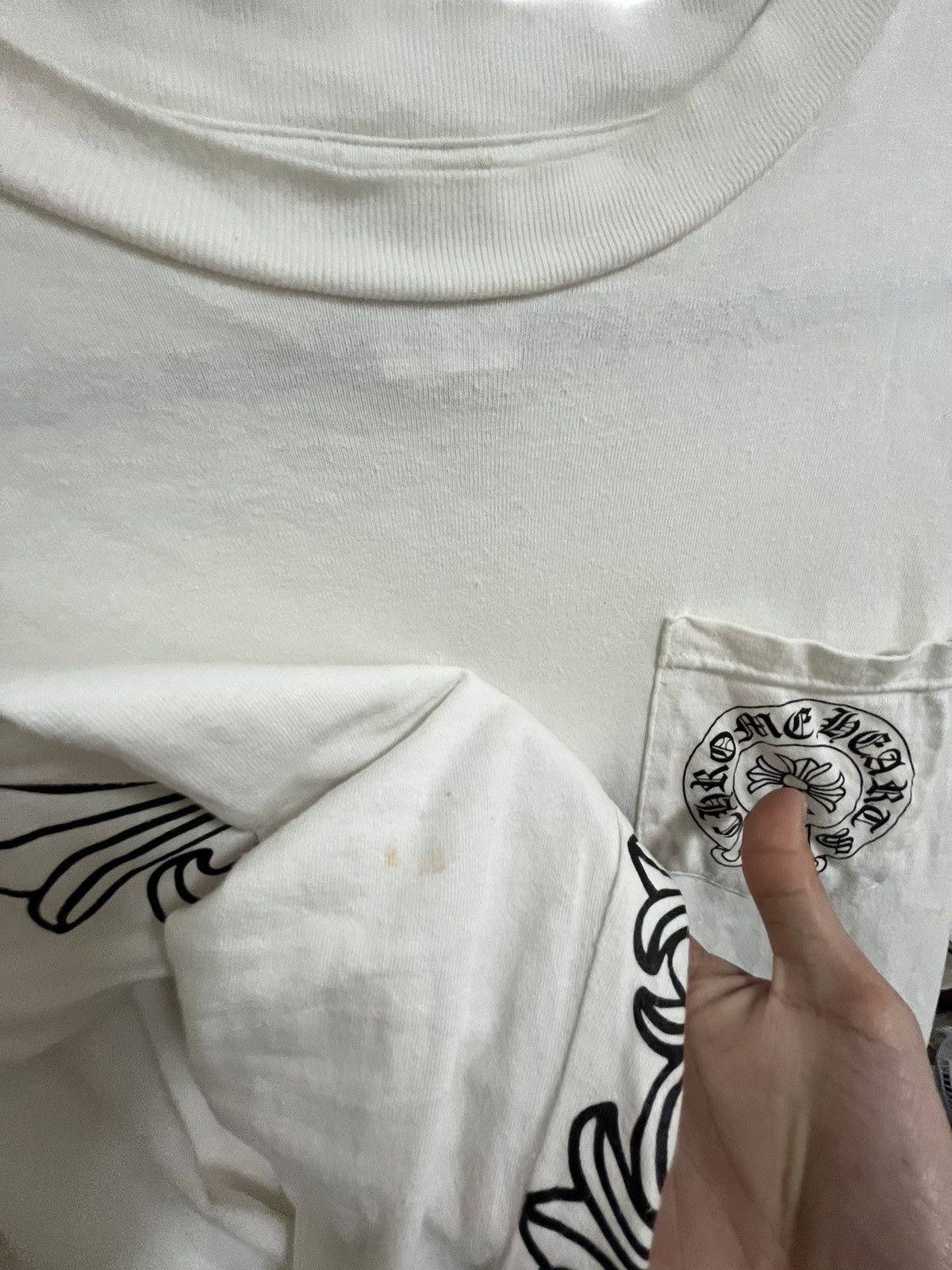 old Chrome Hearts ロンT Chrome Hearts - Chrome Hearts 初期タグ ロンT 90sの通販 by