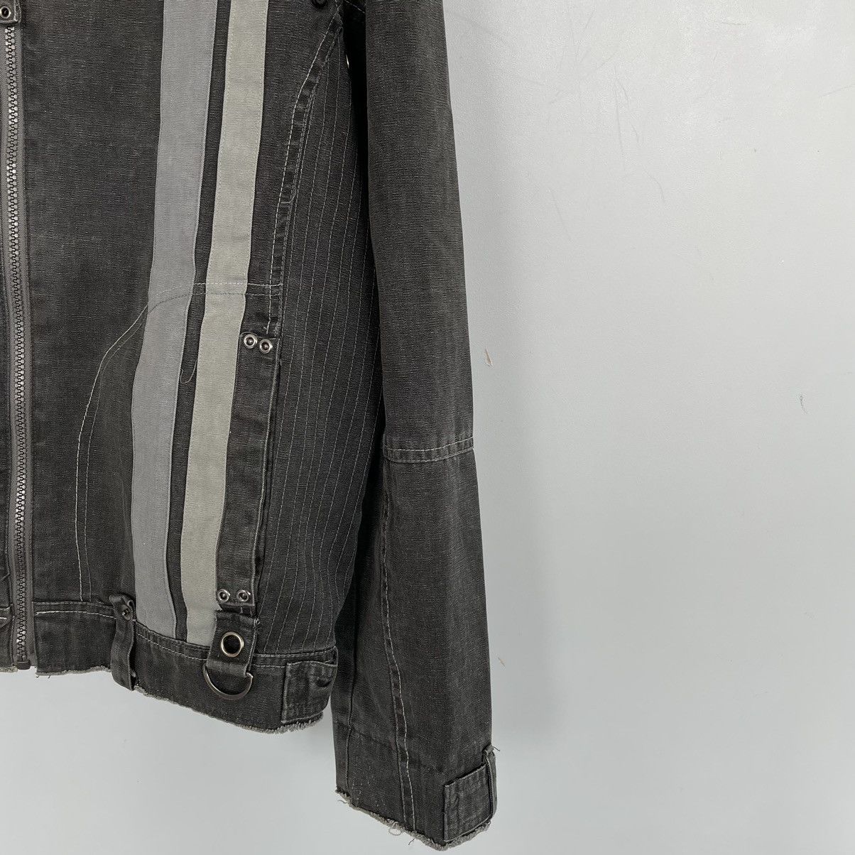 Japanese Brand × Vintage Vintage distressed avantgarde denim jacket style Balenciaga Size US L / EU 52-54 / 3 - 7 Thumbnail
