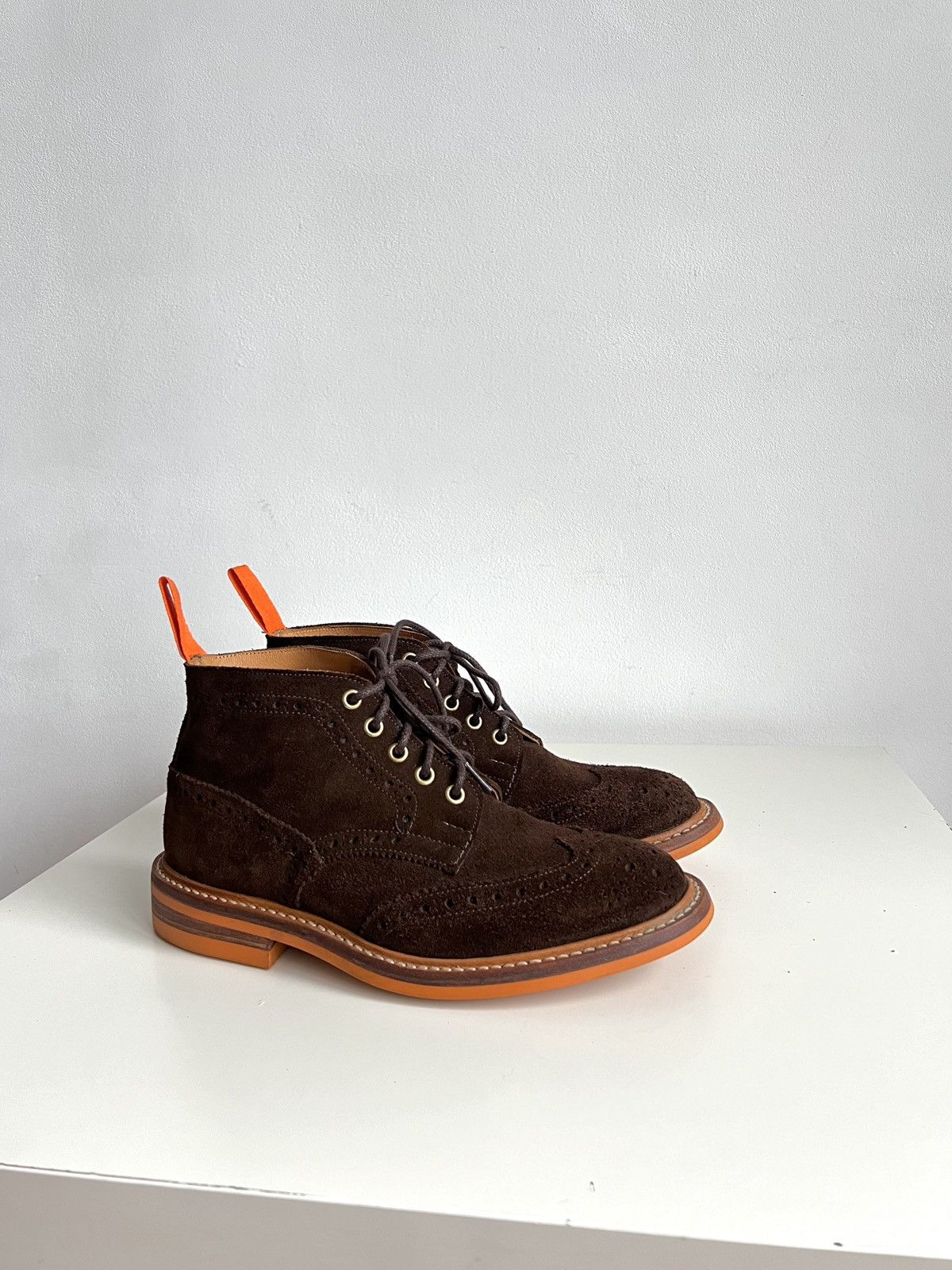Crockett & Jones × John Lobb × Tricker's 🇬🇧Trickers Stow County Suede Boots Size US 7 / EU 40 - 3 Thumbnail