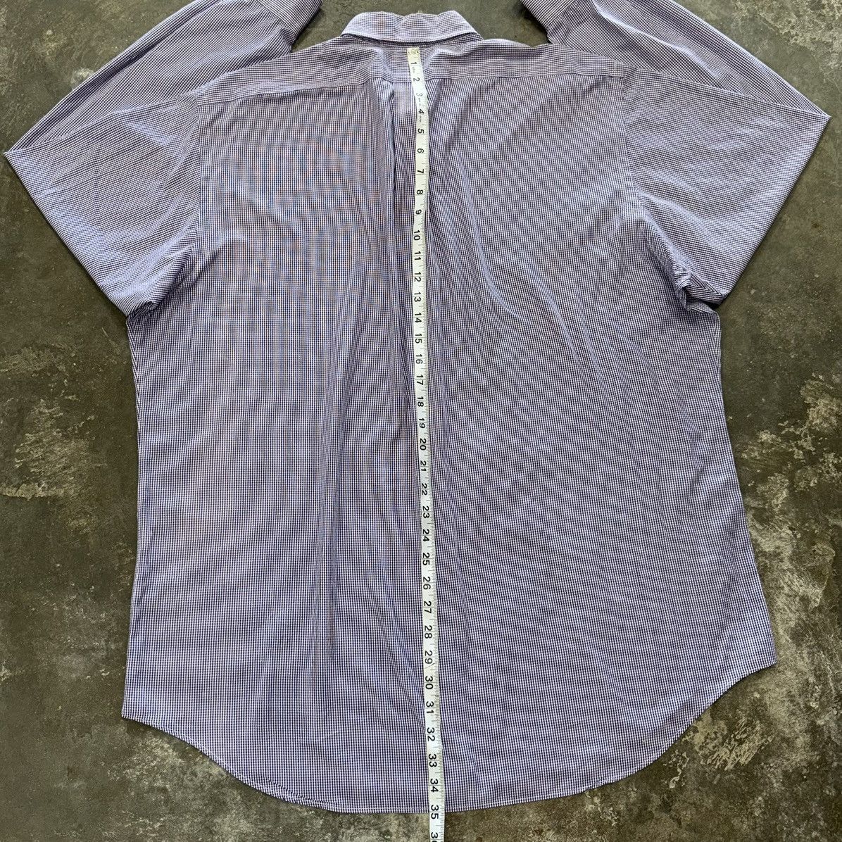 Polo Ralph Lauren Vintage Polo Ralph Lauren Yarmouth gingham dress shirt Size US XL / EU 56 / 4 - 9 Thumbnail