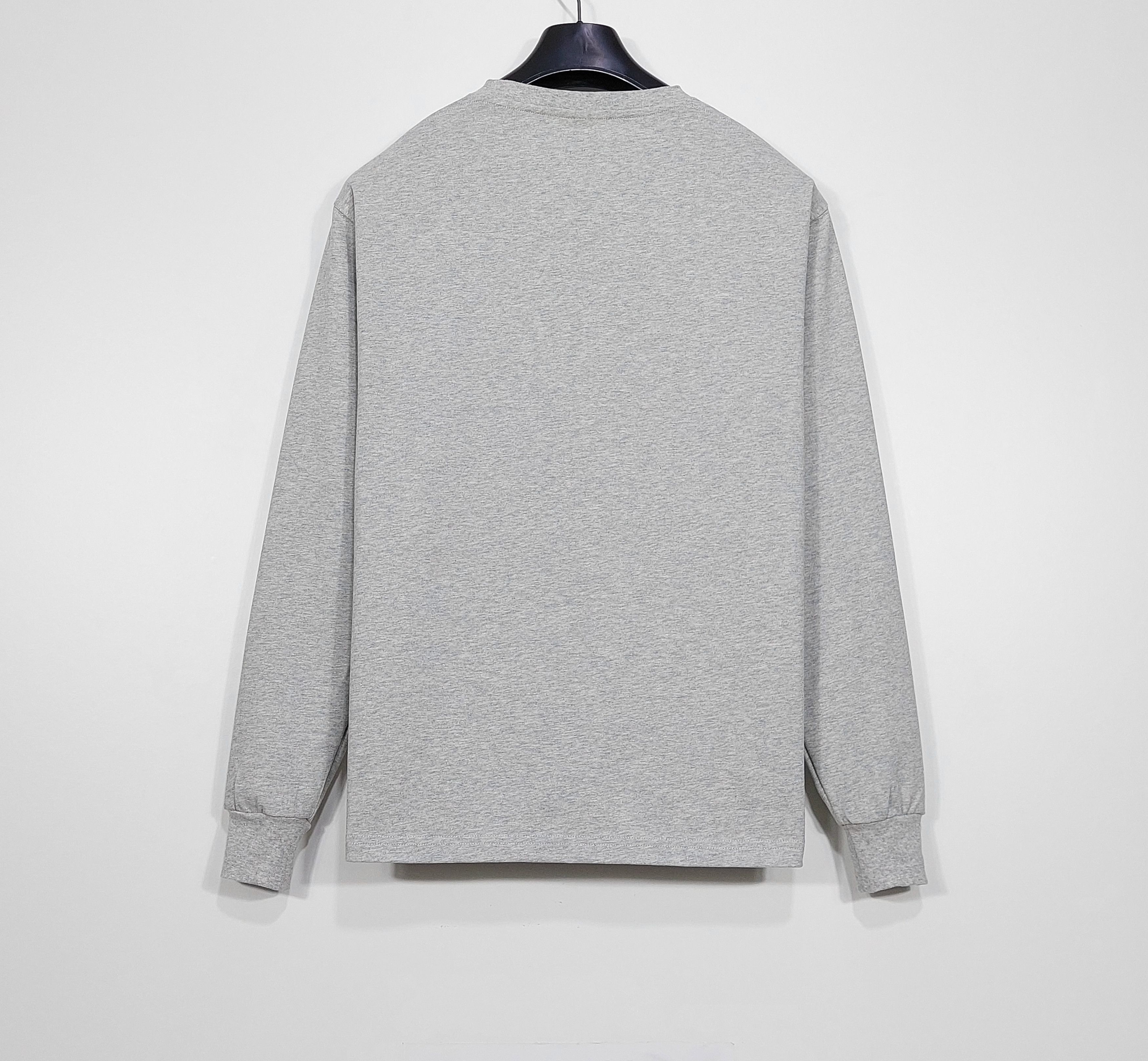 Eric Emanuel EE long sleeve tshirt - heather grey / white S Size US S / EU 44-46 / 1 - 6 Thumbnail