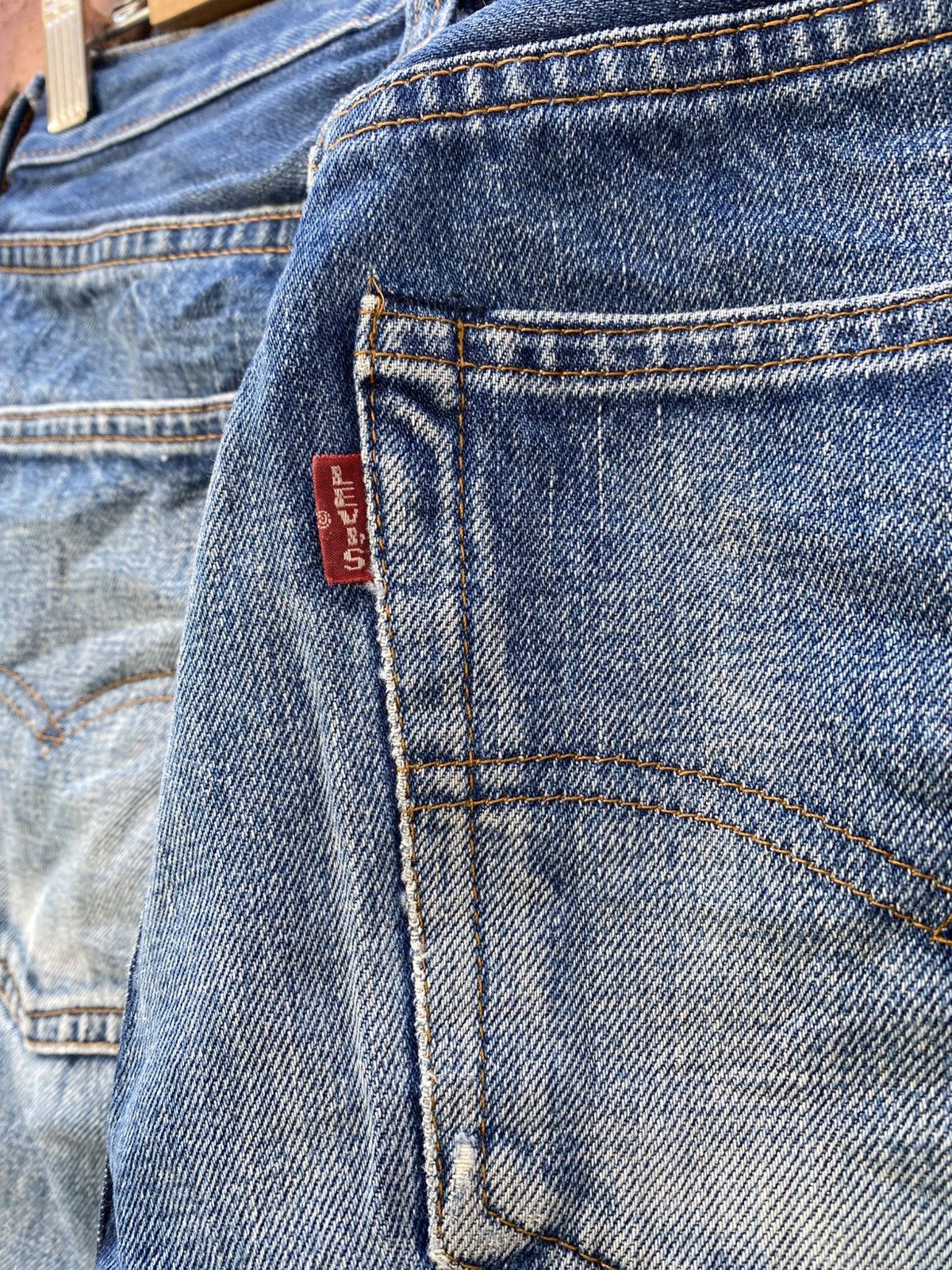 Levi's × Levi's Vintage Clothing × Vintage W28x28.5 Vintage levi's 501 redline made in USA big E Size US 28 / EU 44 - 3 Thumbnail