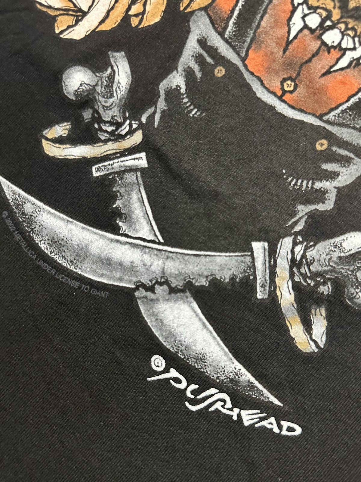 Band Tees Metallica shirt Size US L / EU 52-54 / 3 - 3 Thumbnail