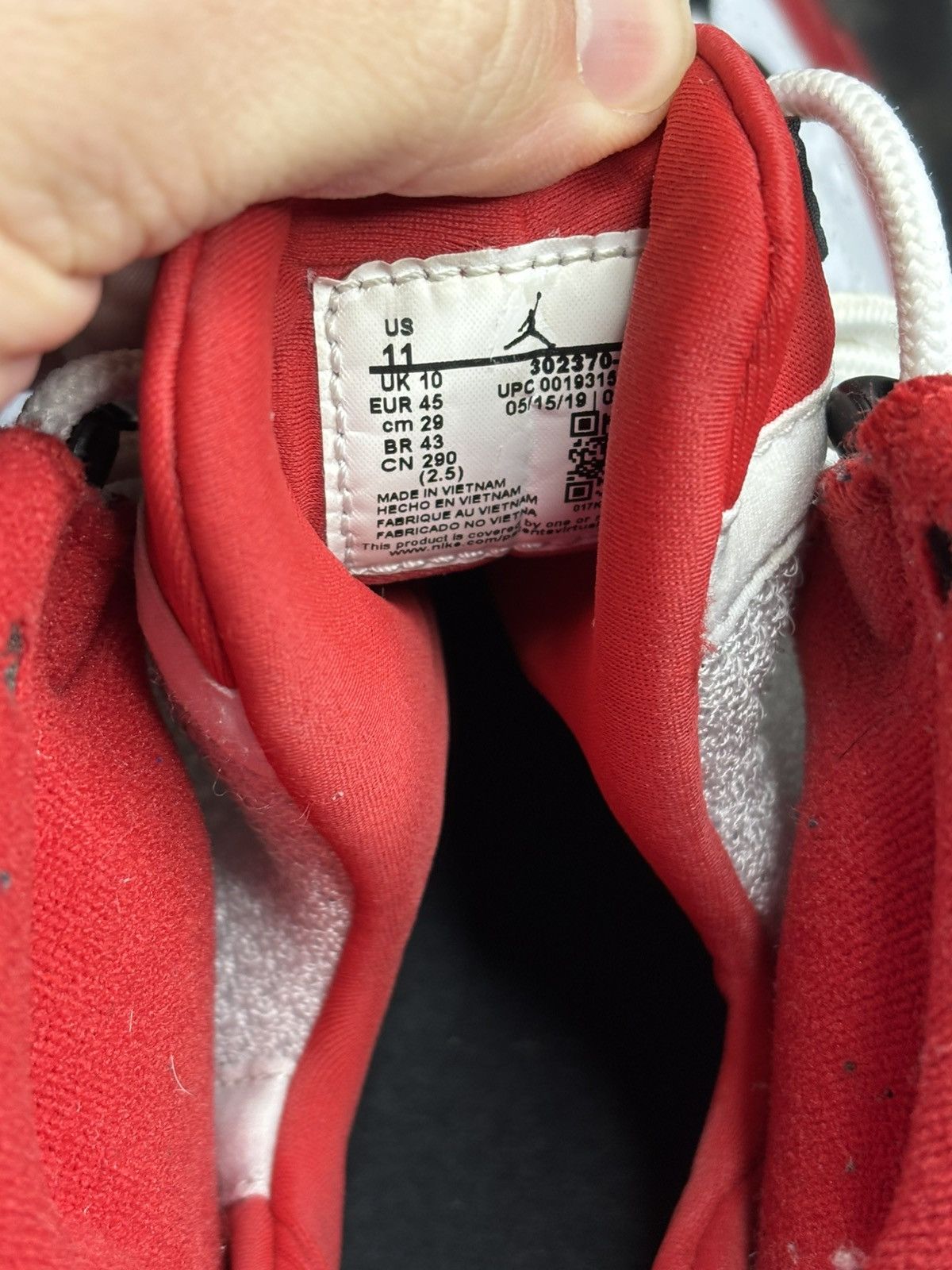 Jordan Brand Air Jordan 9 Retro Gym Red Size US 11 / EU 44 - 6 Thumbnail