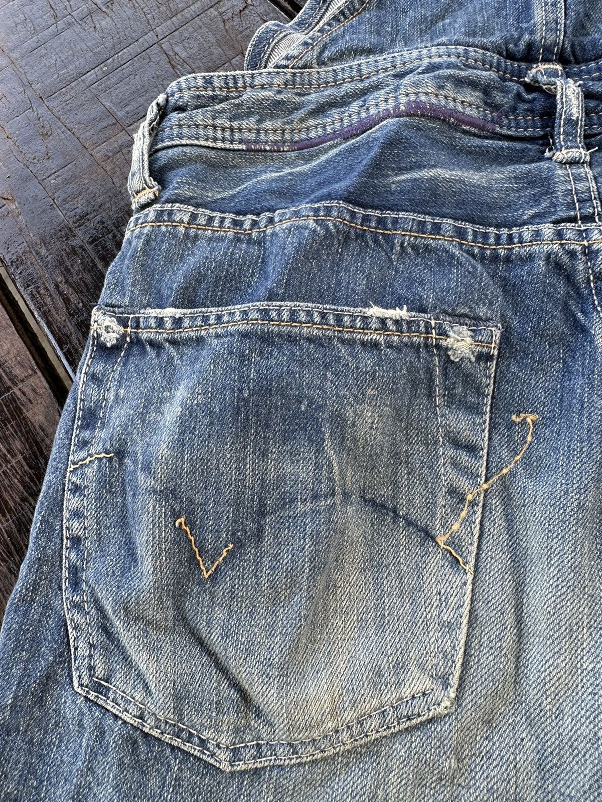 Hysteric Glamour × Vintage Vintage hysteric glamour overall short denim rare design Size 30" / US 8 / IT 44 - 18 Thumbnail