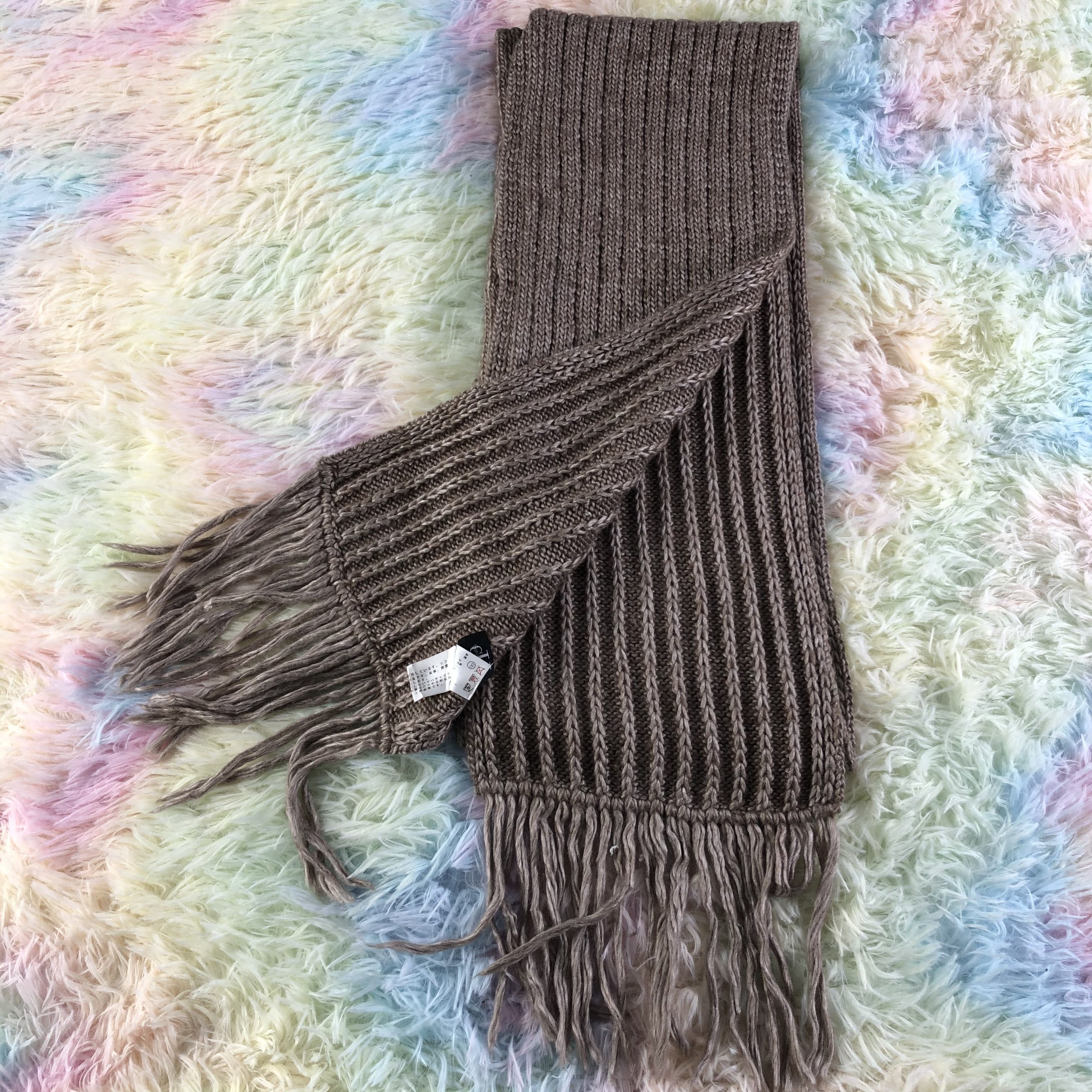 Calvin Klein × Vintage Calvin Klein Scarf / Muffler / Neckwear - KM92 Size ONE SIZE - 3 Thumbnail