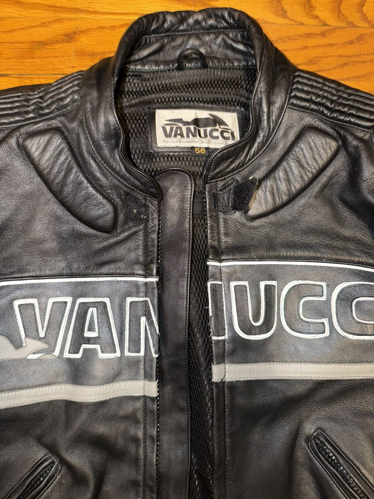 Other MOTO JACKET VANUCCI BLACK with 3M trim Size US L / EU 52-54 / 3 - 5 Thumbnail