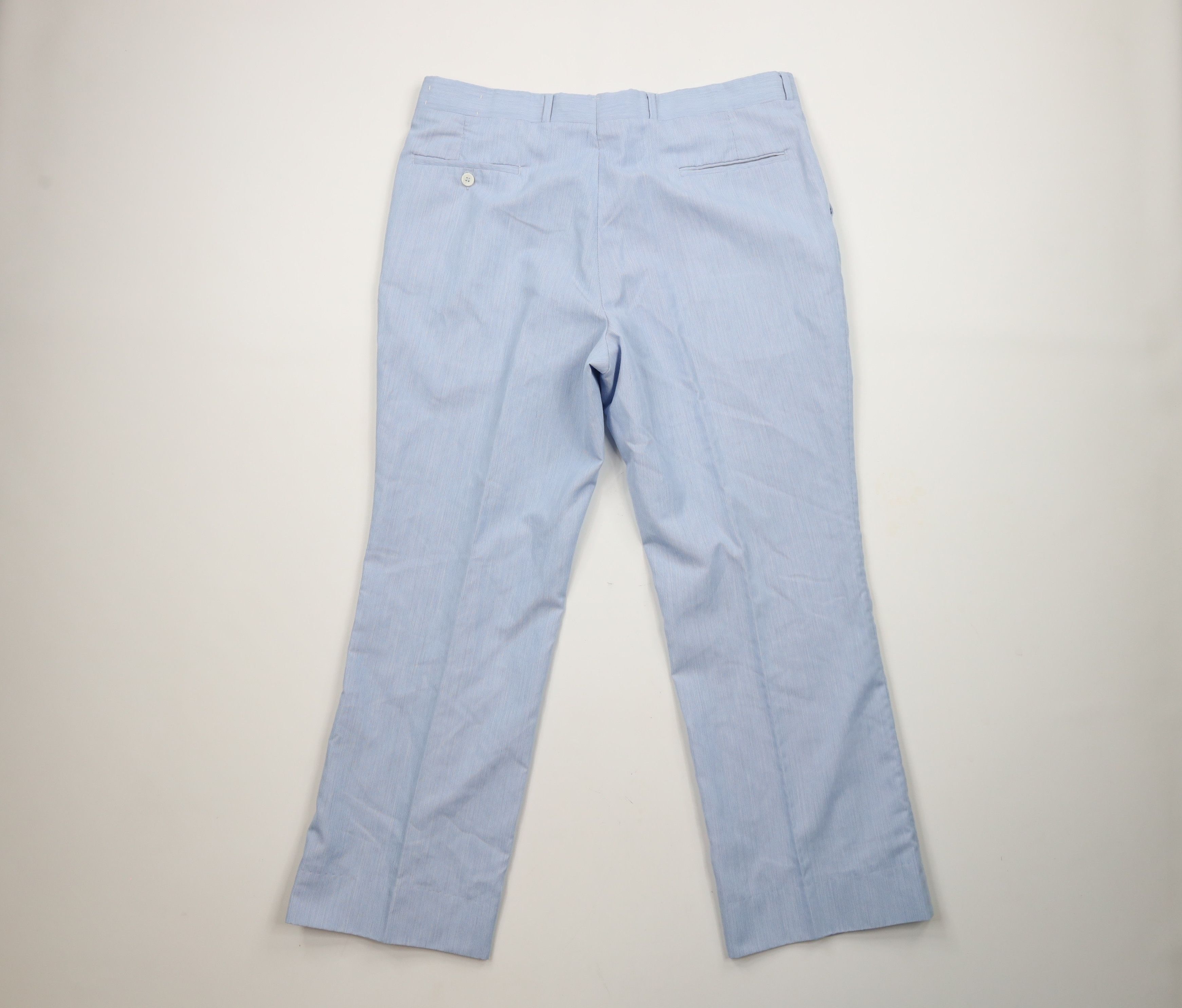 Vintage Vintage 70s Streetwear Wide Leg Bell Bottoms Chino Pants USA Size US 36 / EU 52 - 7 Thumbnail