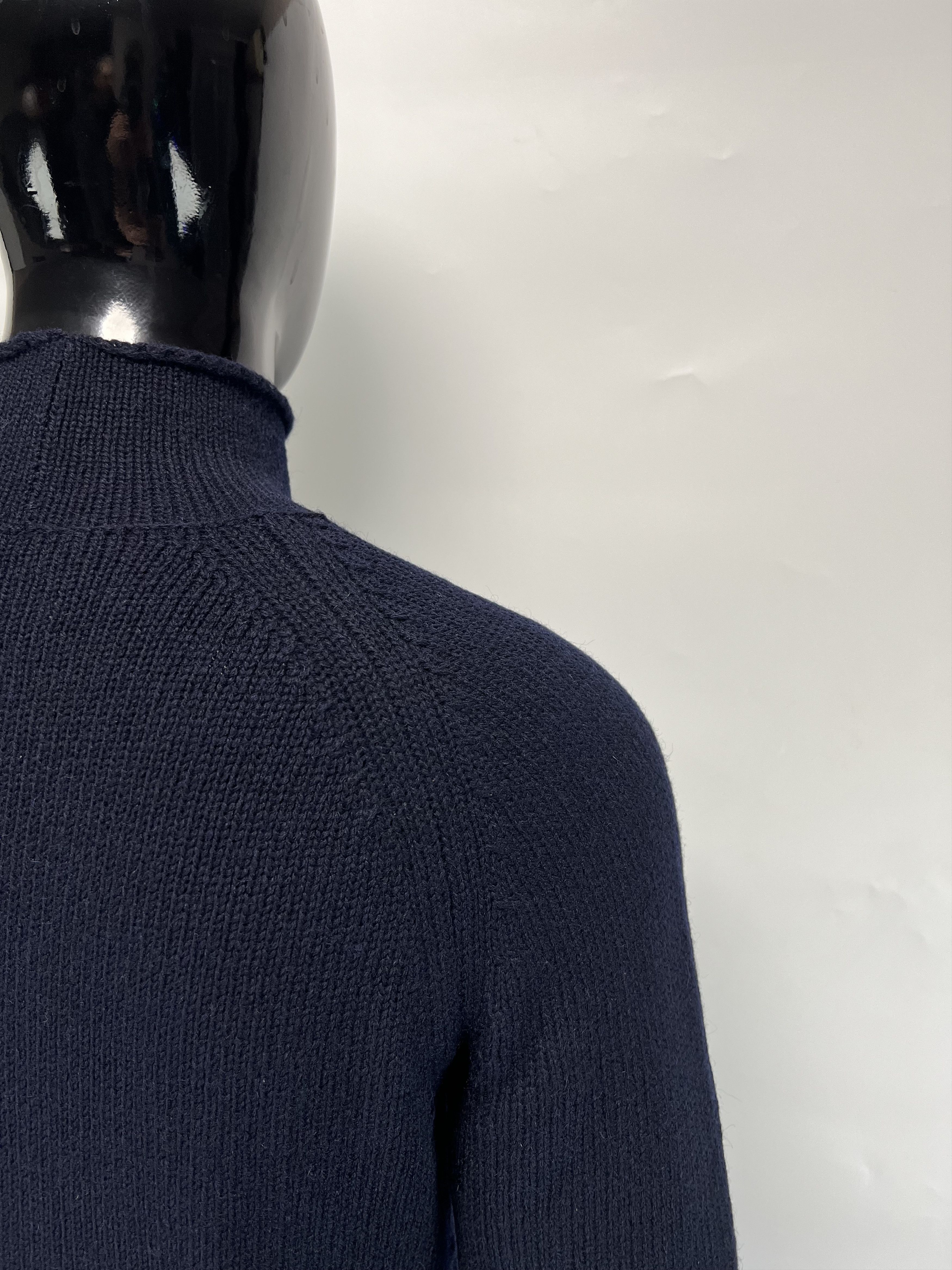 Norse Projects ‘Thore N Intarsia’ 100% Wool Knitted Sweater Big Logo Size US M / EU 48-50 / 2 - 13 Thumbnail