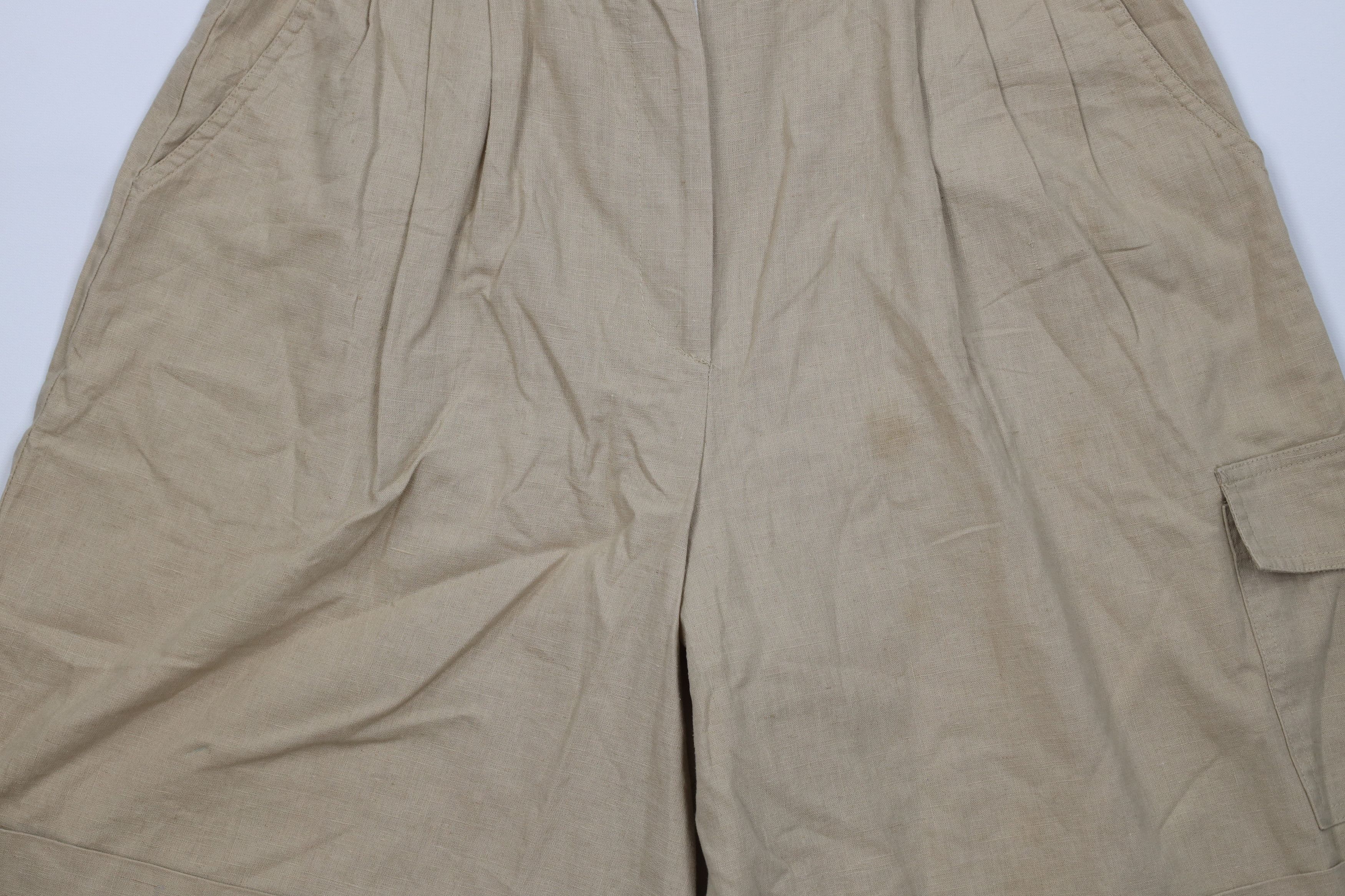 Vintage Vintage 90s Streetwear Blend Gurkha Bermuda Safari Shorts Size 34" / US 12 / IT 48 - 3 Thumbnail