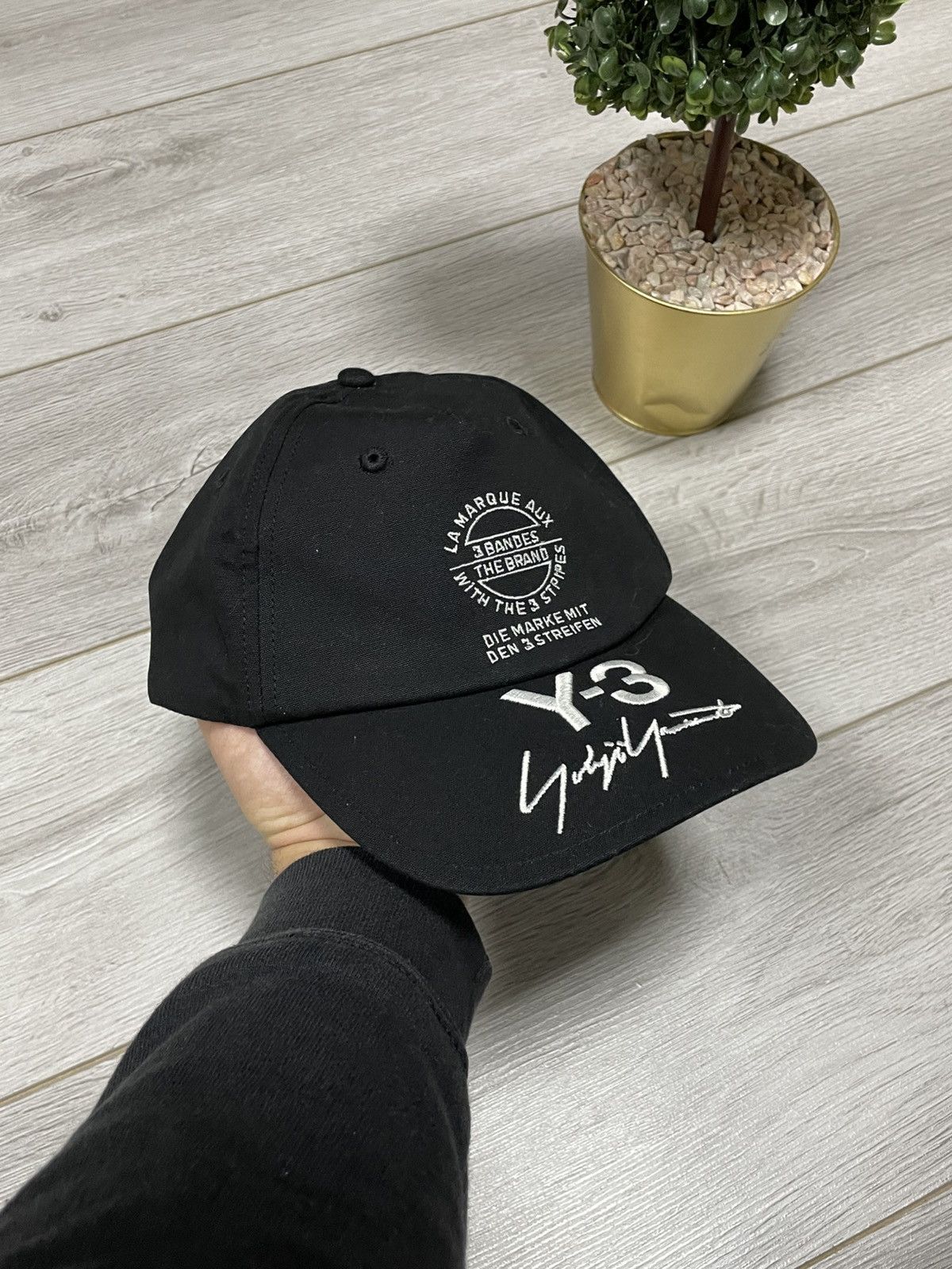 Y-3 adidas キャップ Yohji Yamamoto ブラック 美品 Y-3 Cap Yohji Yamamoto adidas [Product number-028] | eBay