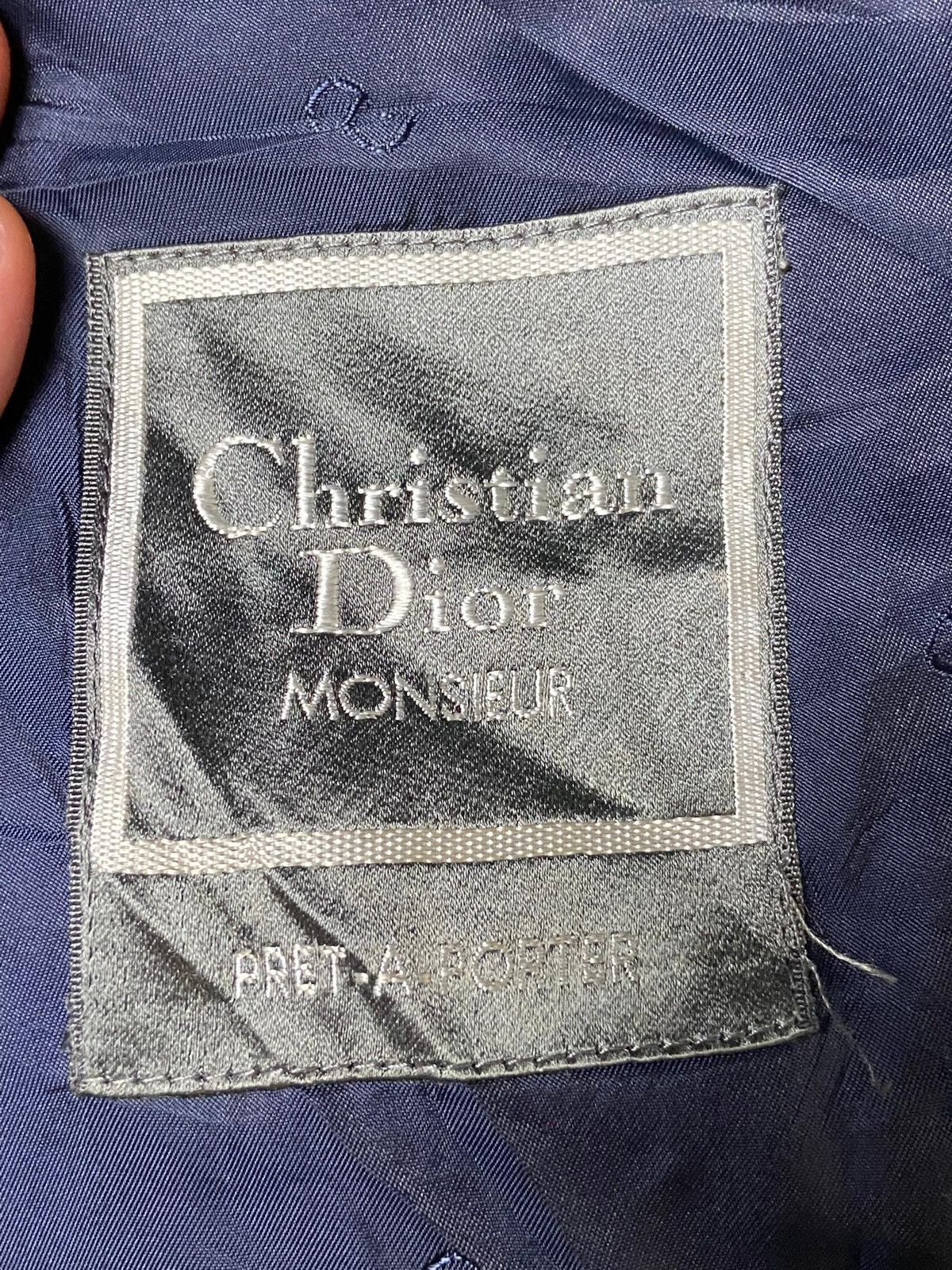 Christian Dior Monsieur × Designer × Vintage Christian Dior Monsieur Double Breasted Coat (120) Size US M / EU 48-50 / 2 - 9 Thumbnail