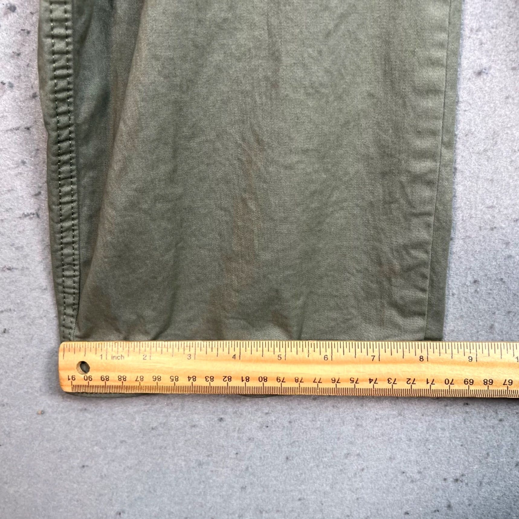 Abercrombie & Fitch Abercrombie & Fitch Maternity Womens 25 / Os Olive Green Cargo Pants Size 42" / US 20 - 7 Thumbnail