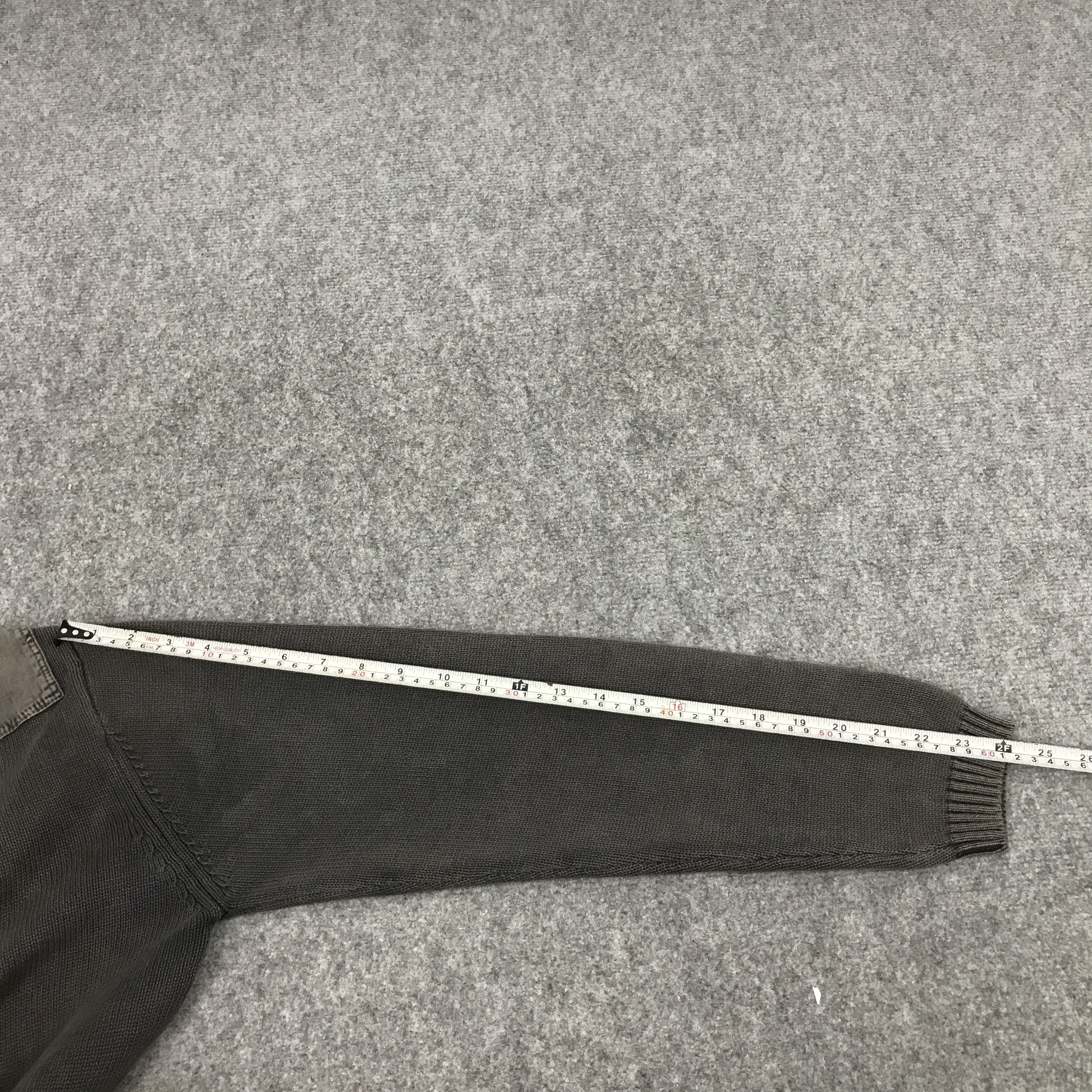 If Six Was Nine × Japanese Brand × Le Grande Bleu (L.G.B.) BEAMS JAPAN BLACK FADED KNITWEAR ZIPPER JACKET Size US L / EU 52-54 / 3 - 10 Thumbnail