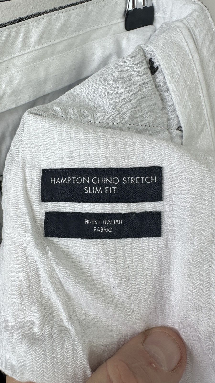 Tommy Hilfiger Tommy Hilfiger Italian Fabric Hampton Chino Pants 33/32 Size US 33 - 12 Thumbnail