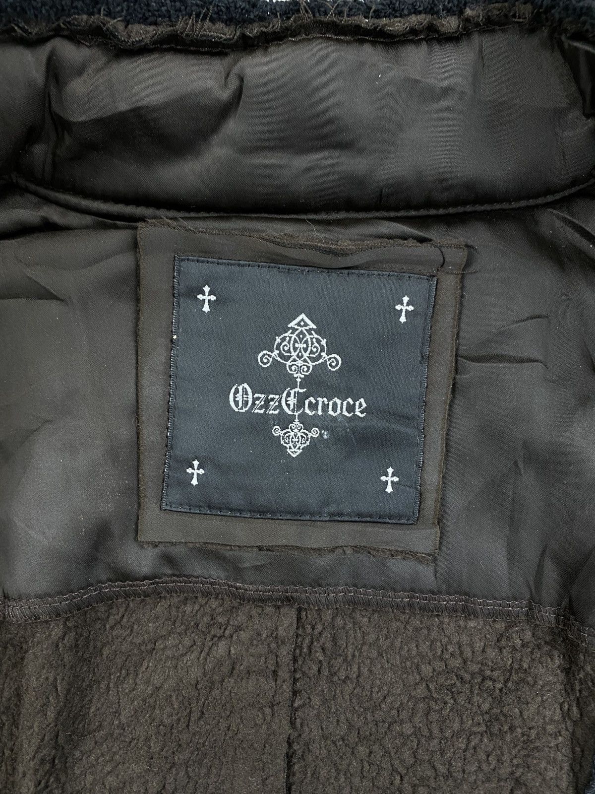 ozz Croceジャケット Vintage Ozz Croce Lgb Style Japanese Punk Zipper Jacket
